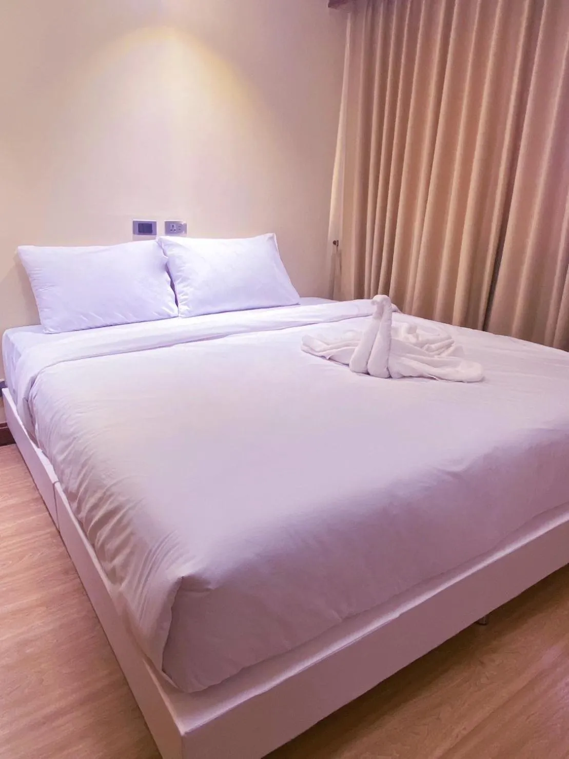 Bed in Phuphanplace Hotel