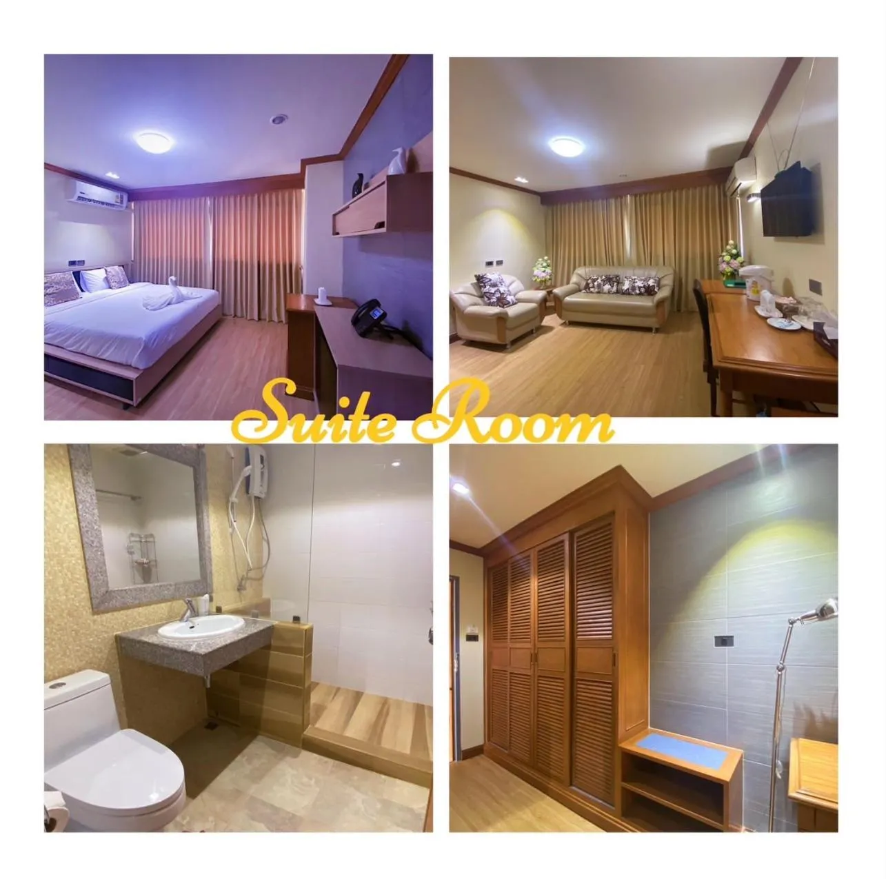 Bed in Phuphanplace Hotel