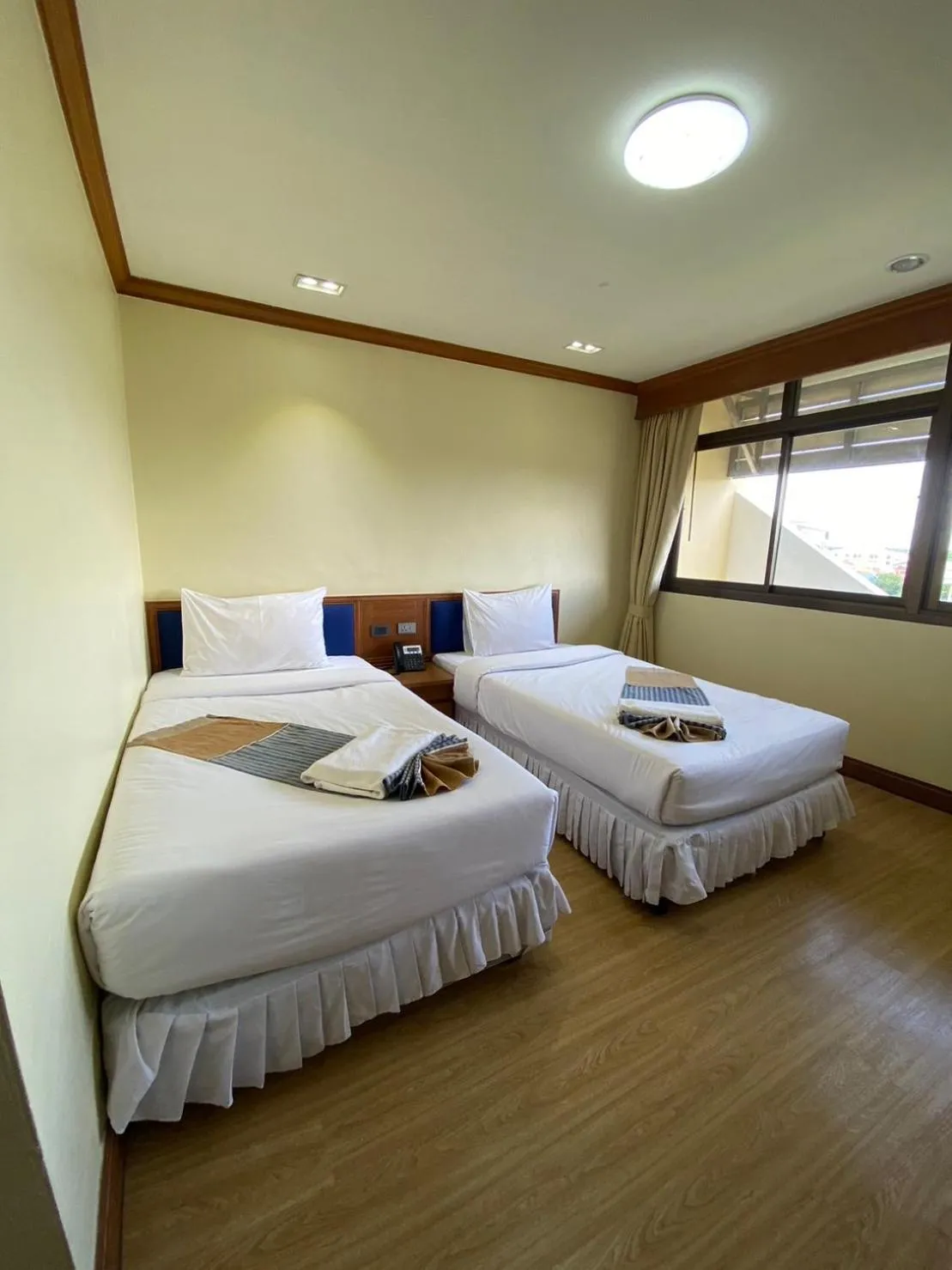 Bed in Phuphanplace Hotel