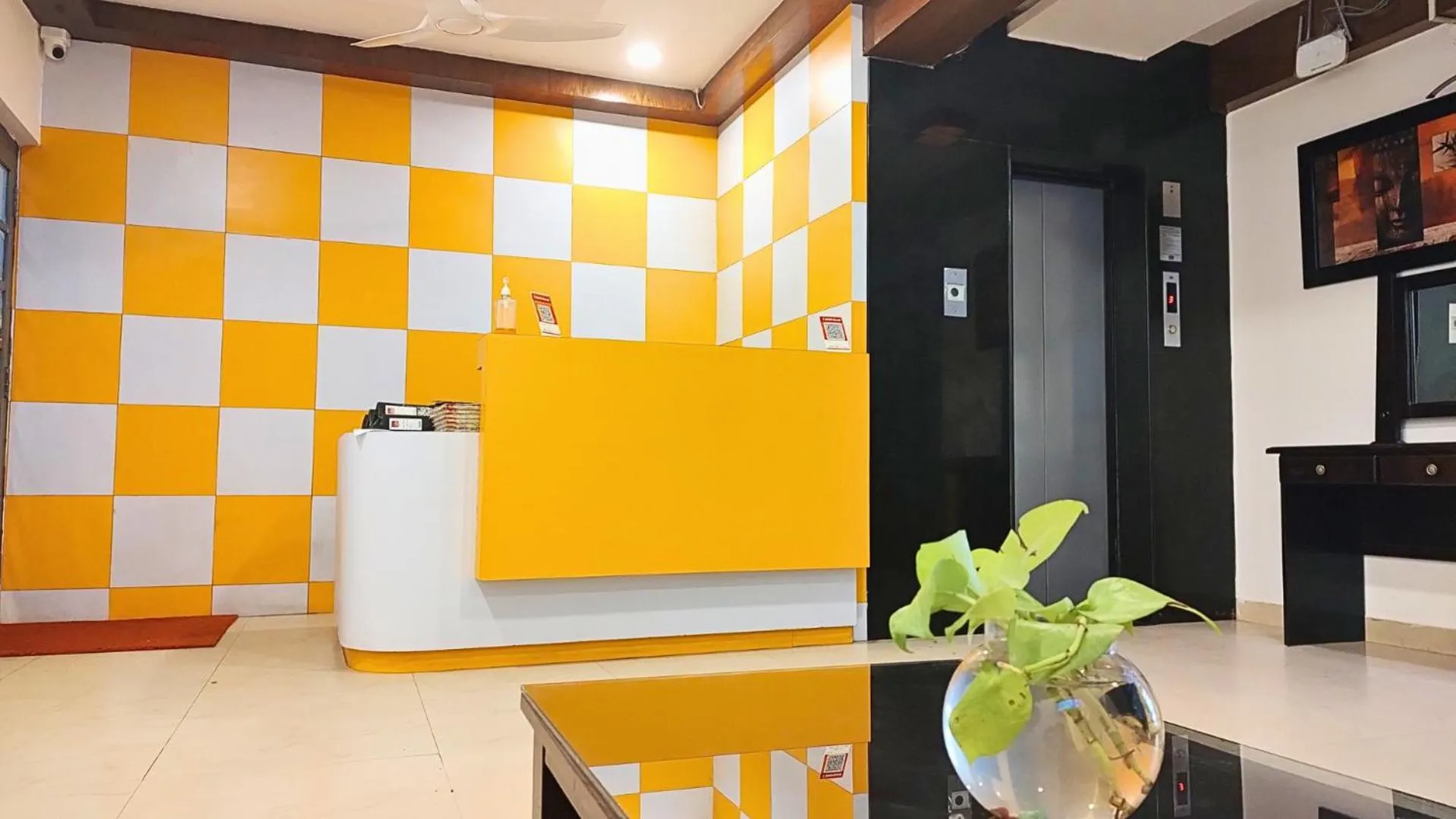 Lobby or reception in Athasri Hotel HSR Layout