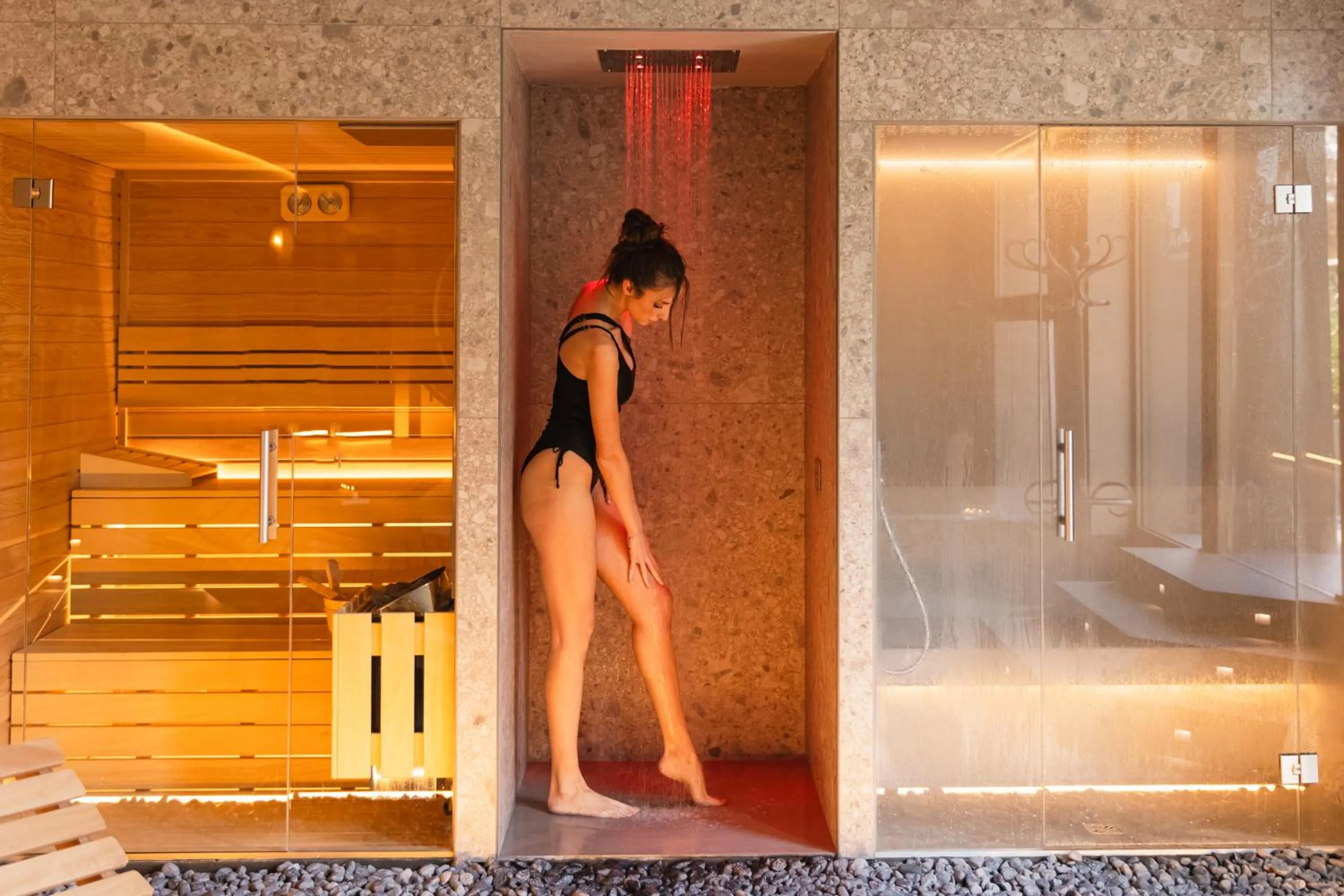 Spa and wellness centre/facilities in Hotel Il Corazziere