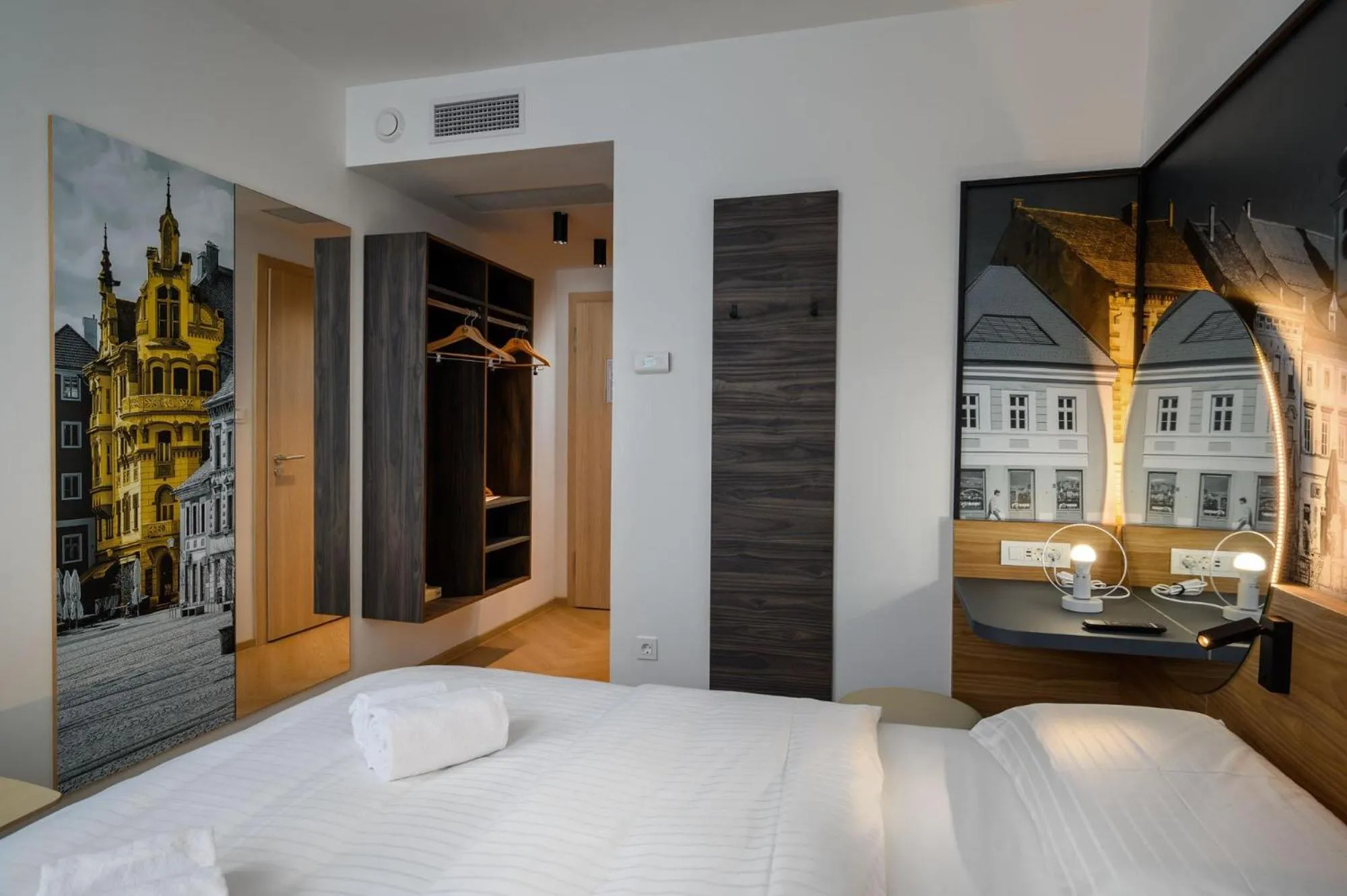 Photo of the whole room, Bed in B&B Hotel Maribor