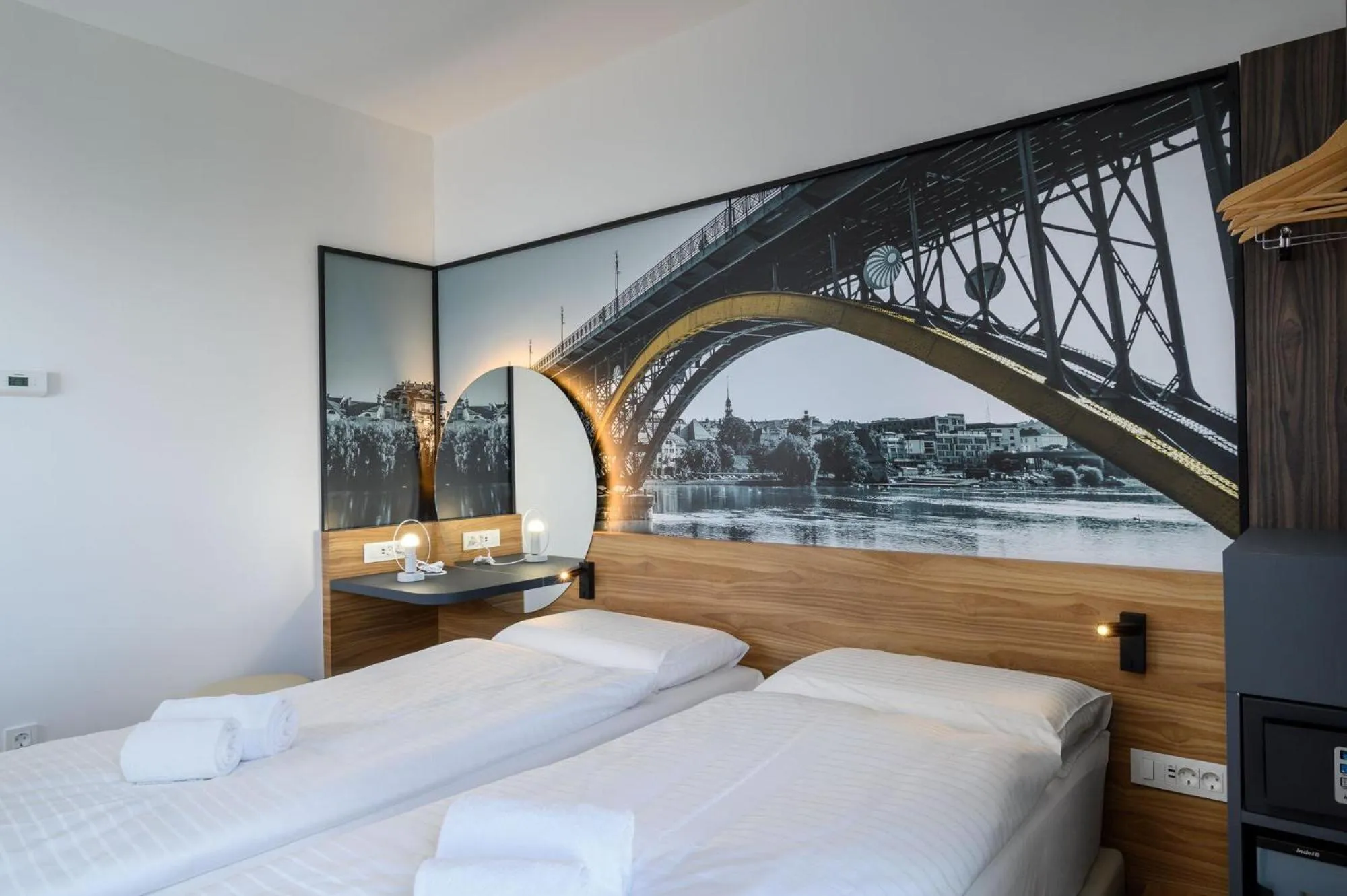 Photo of the whole room, Bed in B&B Hotel Maribor