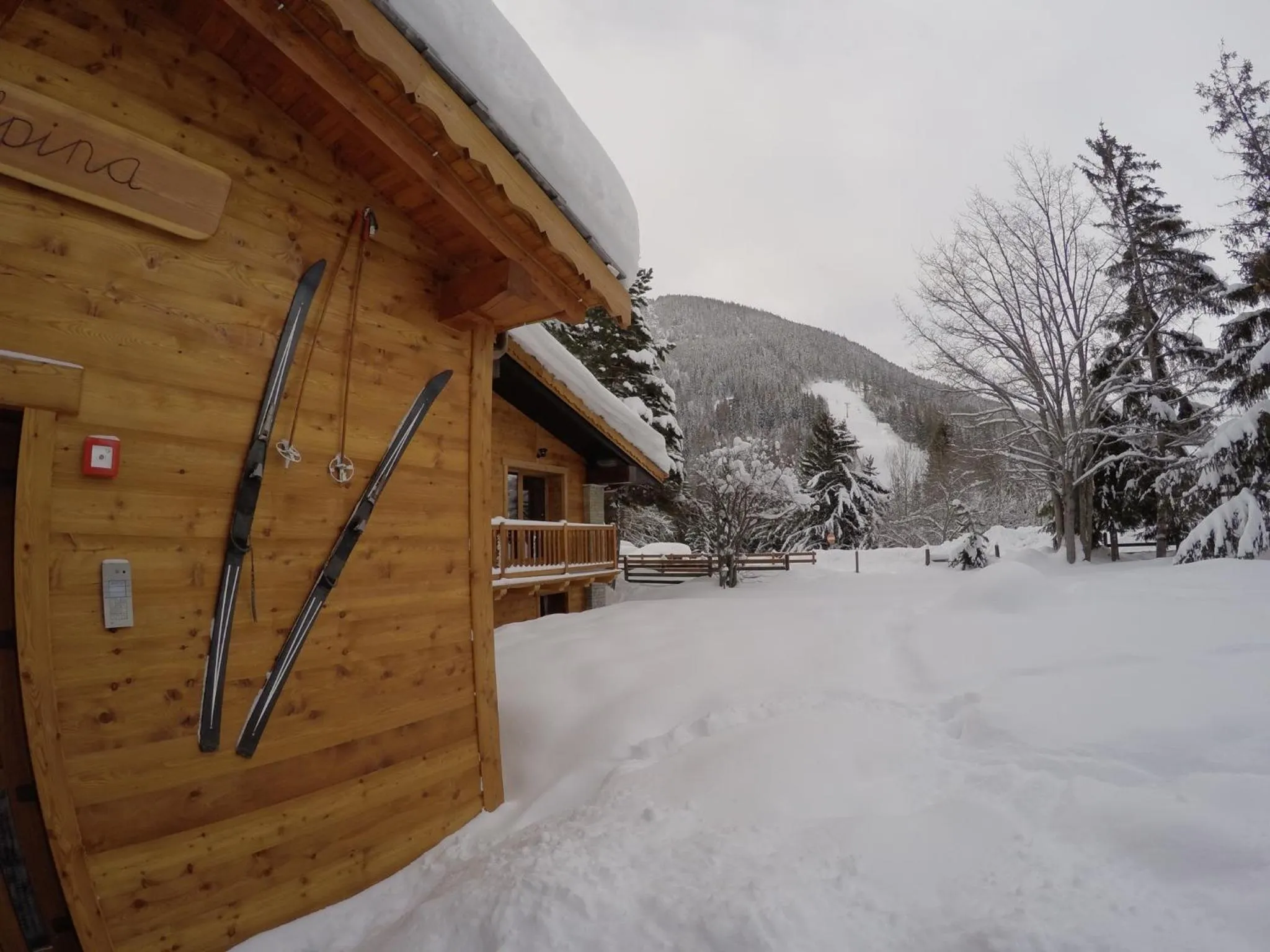 Facade/entrance in Chalet Alpina Hotel & Apartments