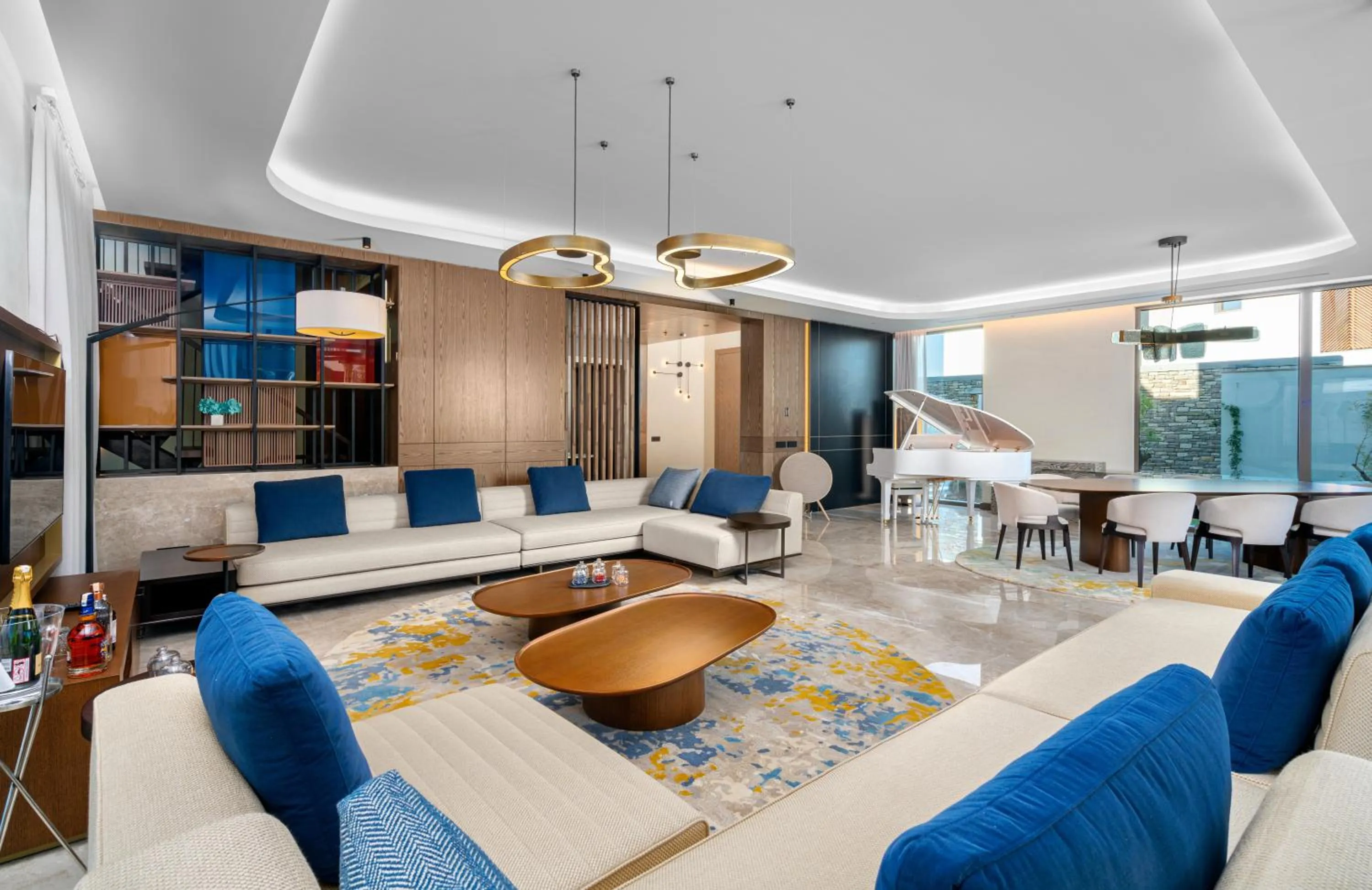 Living room in Bayou Villas Antalya - Ultra All Inclusive