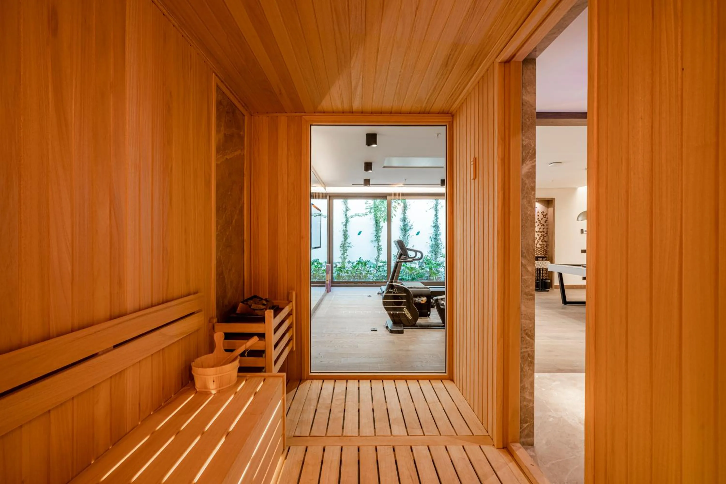 Sauna in Bayou Villas Antalya - Ultra All Inclusive