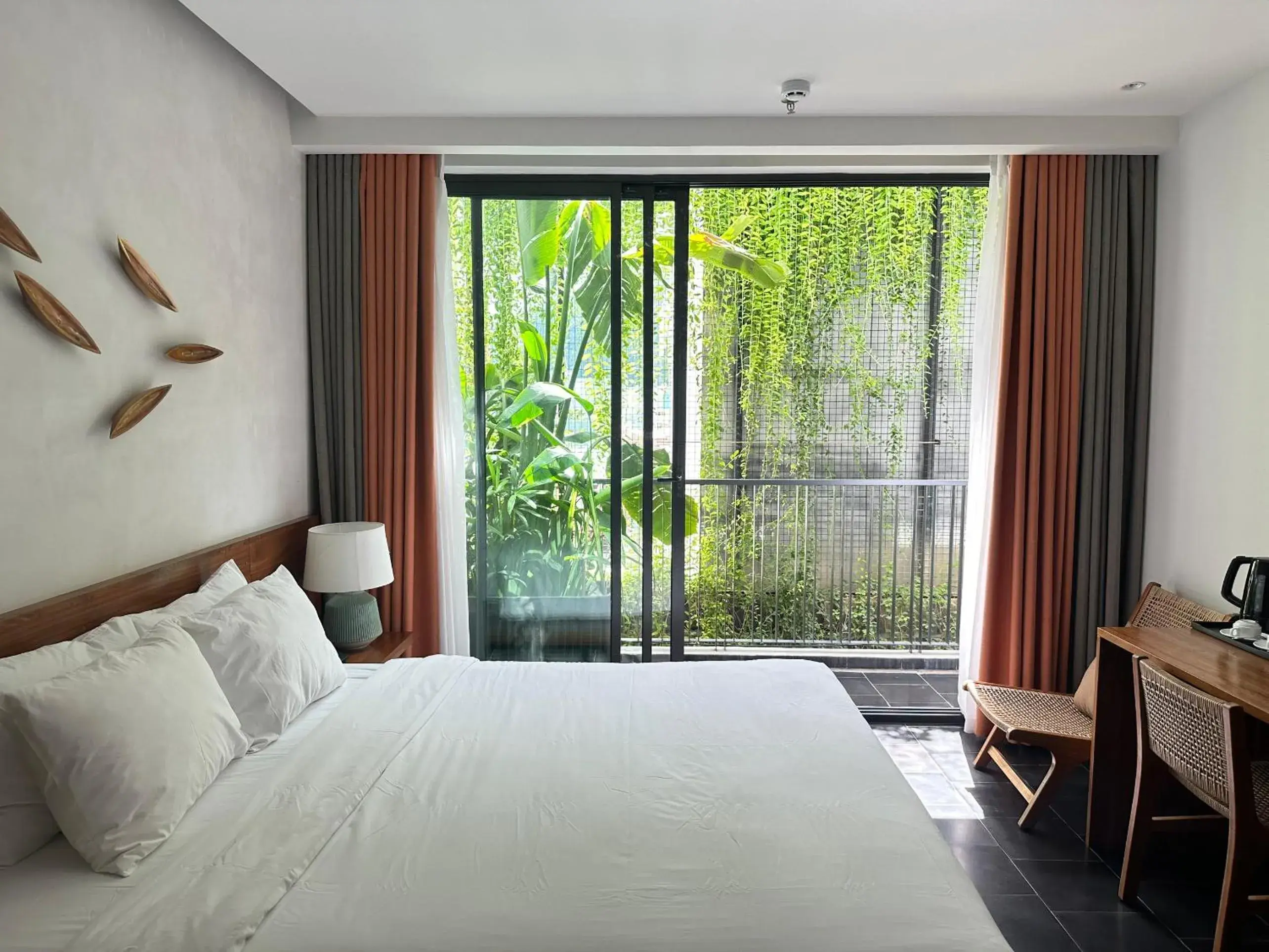 Double Room with Garden View in Le Mint Hotel Quy Nhơn Double Room with Garden View in Le Mint Hotel Quy Nhơn