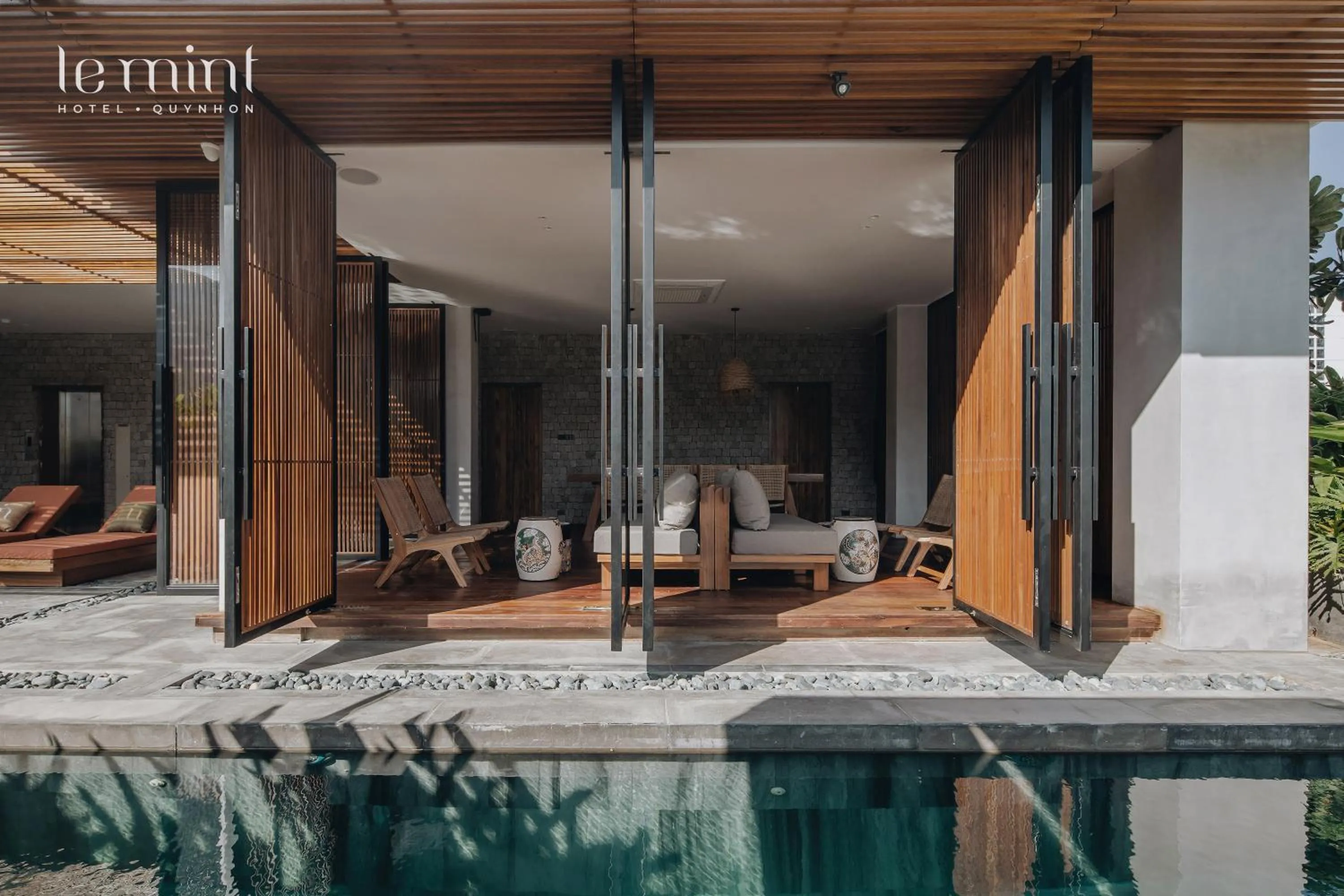 Swimming pool in Le Mint Hotel Quy Nhơn