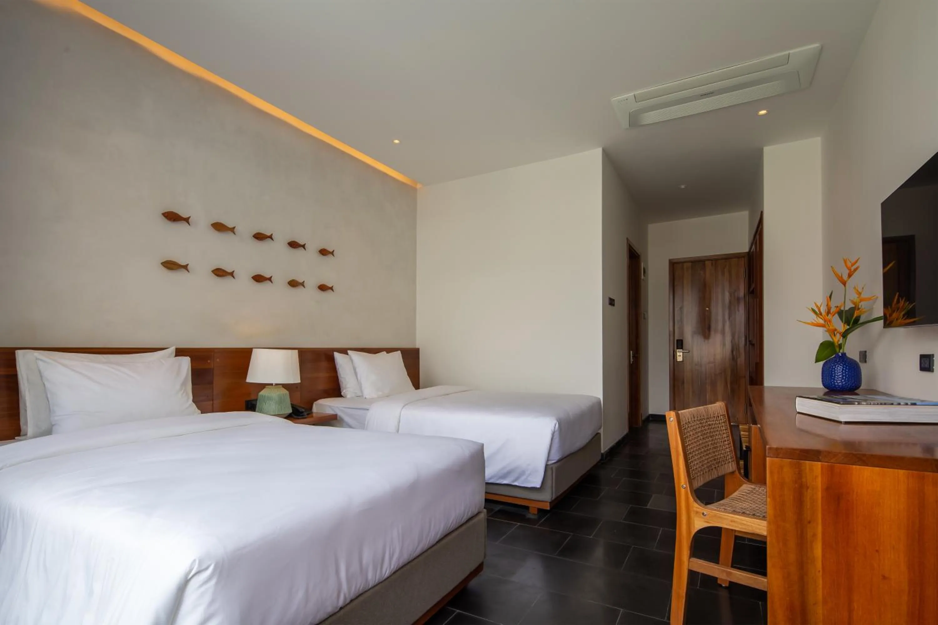 Bed in Le Mint Hotel Quy Nhơn