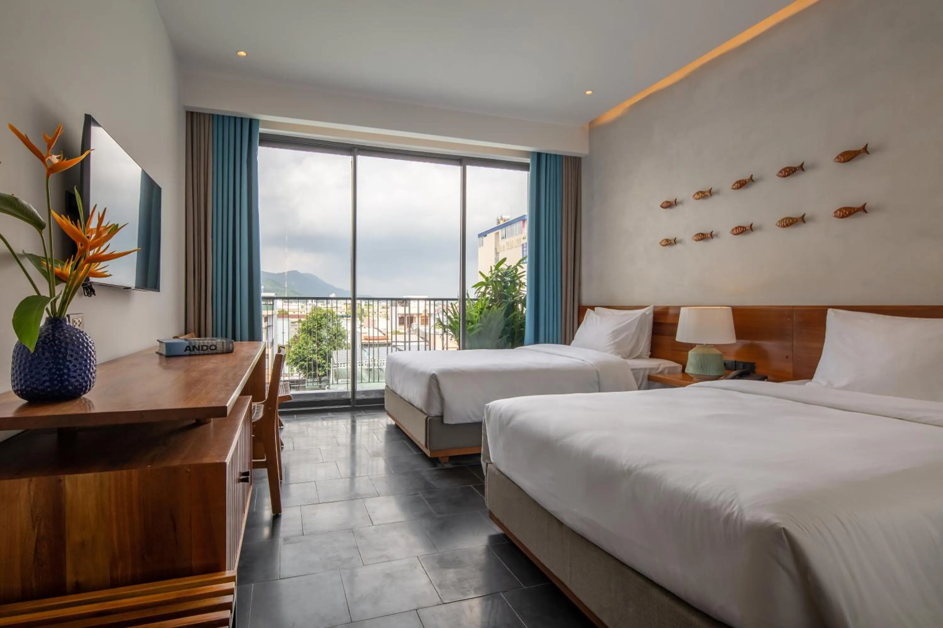 Photo of the whole room, Bed in Le Mint Hotel Quy Nhơn