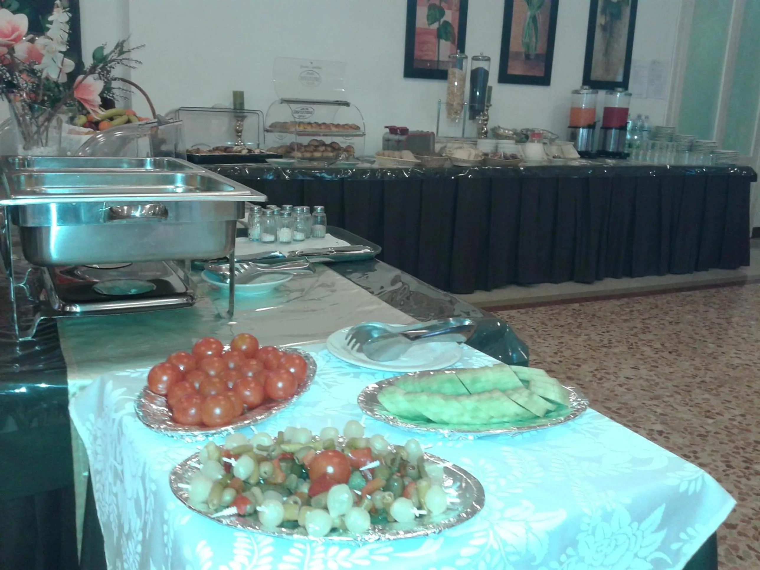 Buffet breakfast in Hotel Astoria