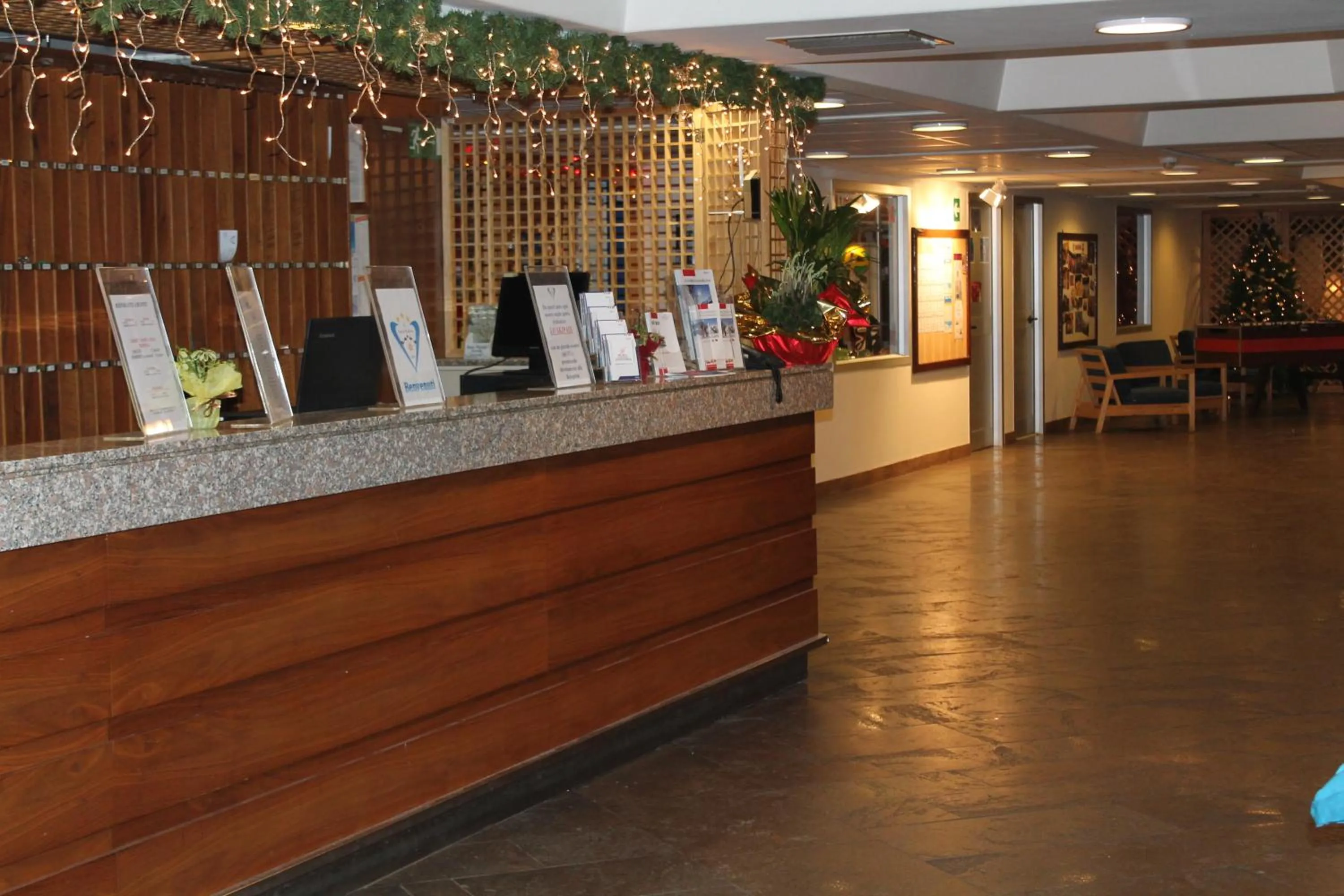 Lobby or reception in Residence Il Vigo di Marilleva