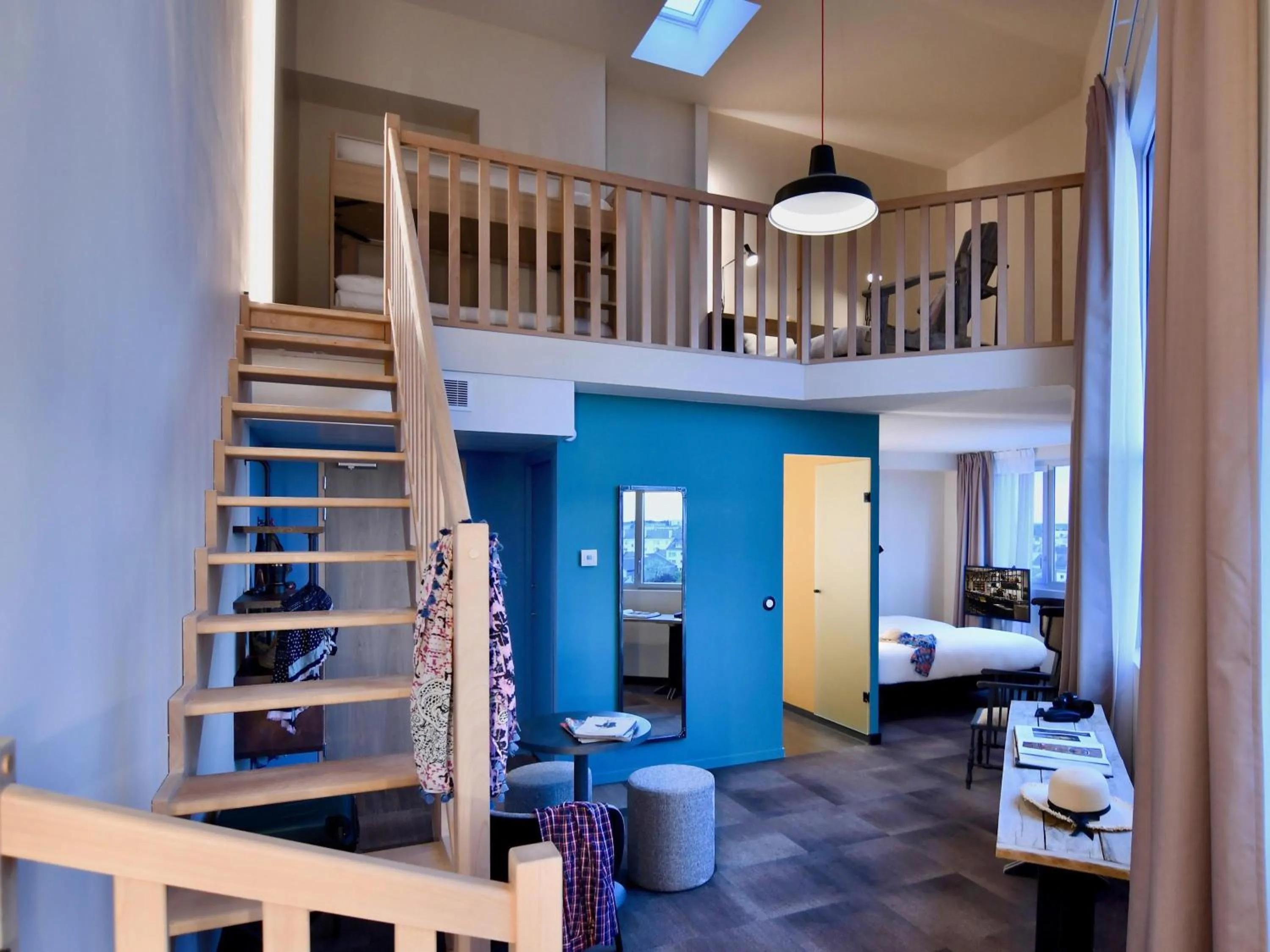 Bedroom in ibis Styles Saint Nazaire Centre Gare