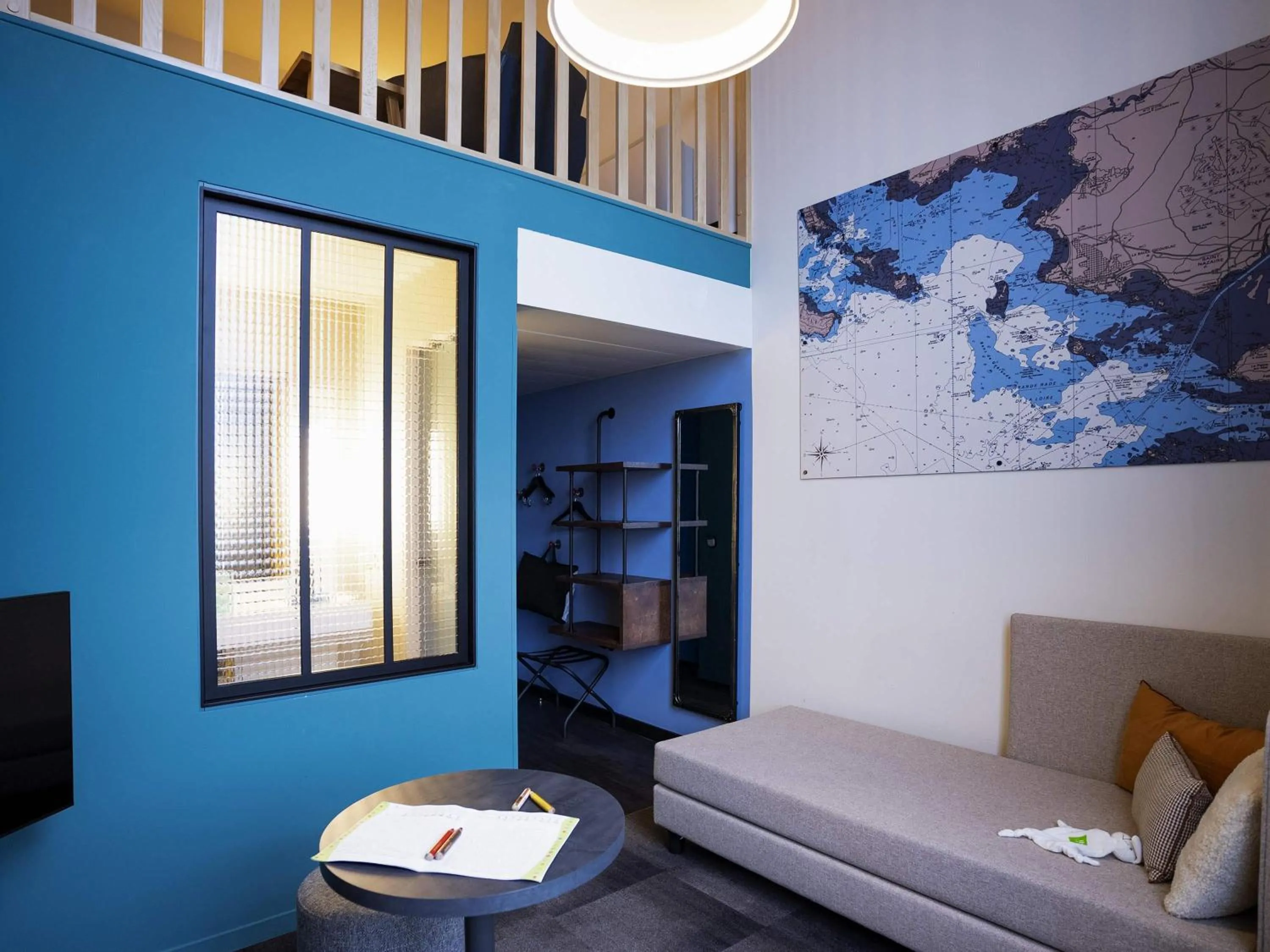 Bedroom, Bed in ibis Styles Saint Nazaire Centre Gare