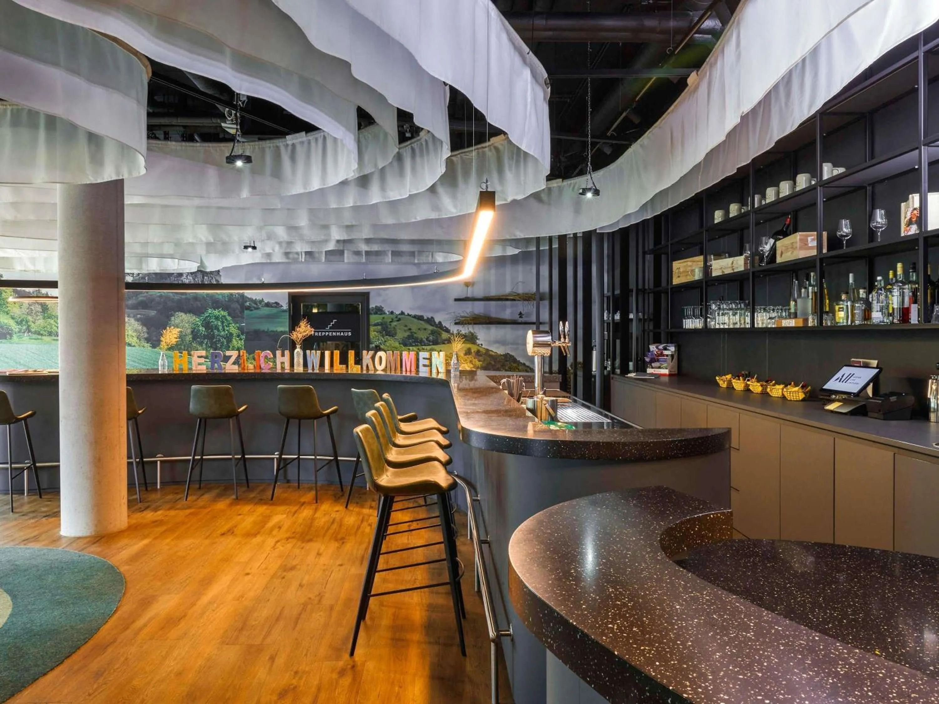 Lounge or bar in Ibis Styles Singen