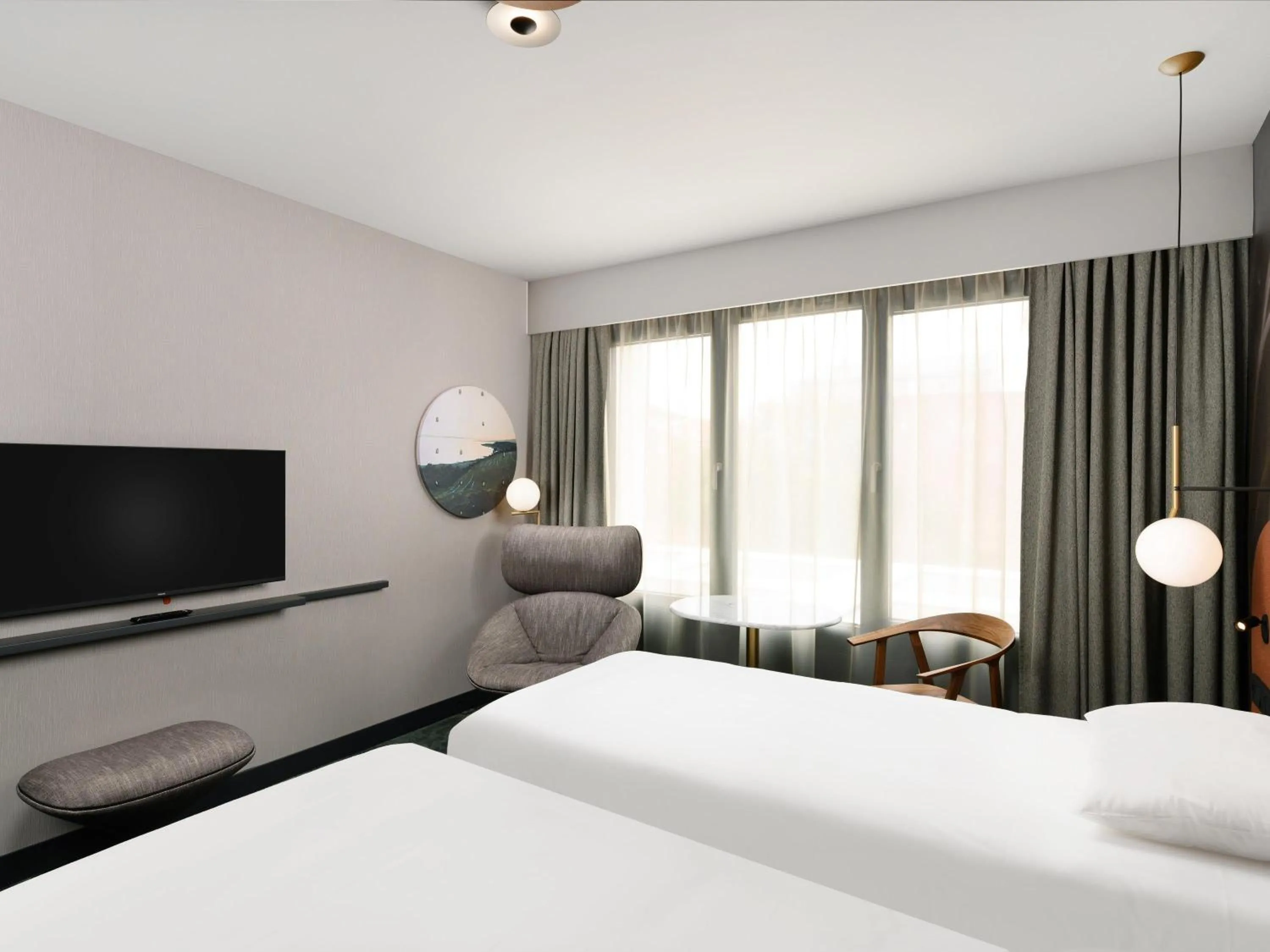 Bedroom, Bed in Mercure Debrecen