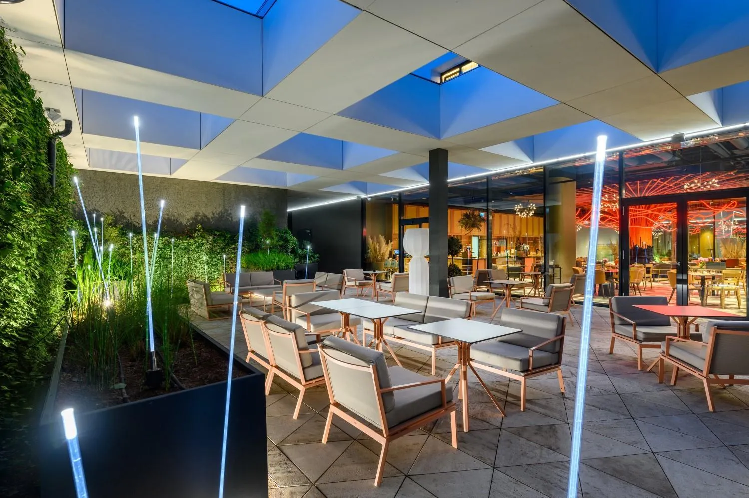 Patio in Mercure Debrecen