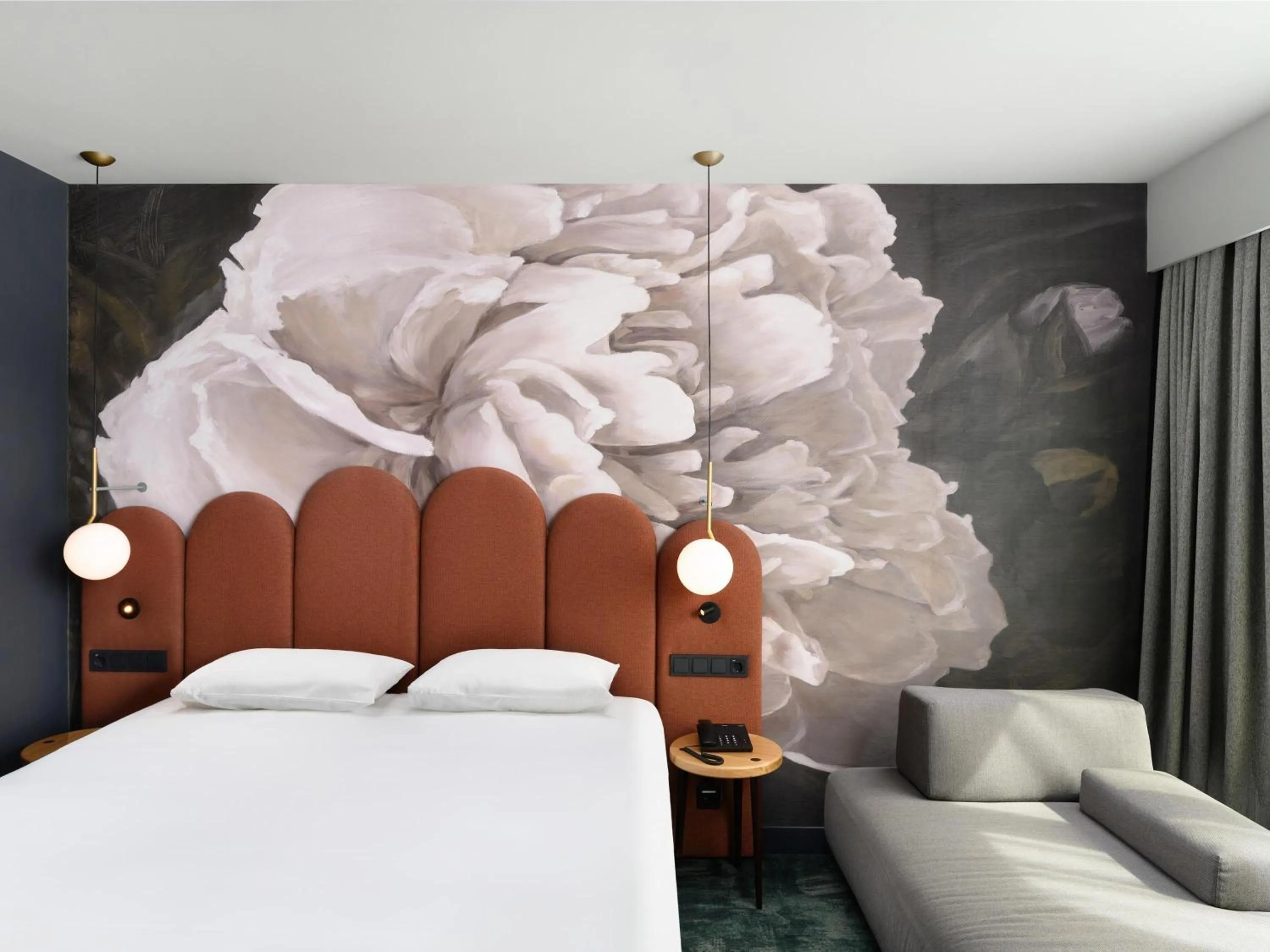 Bedroom, Bed in Mercure Debrecen