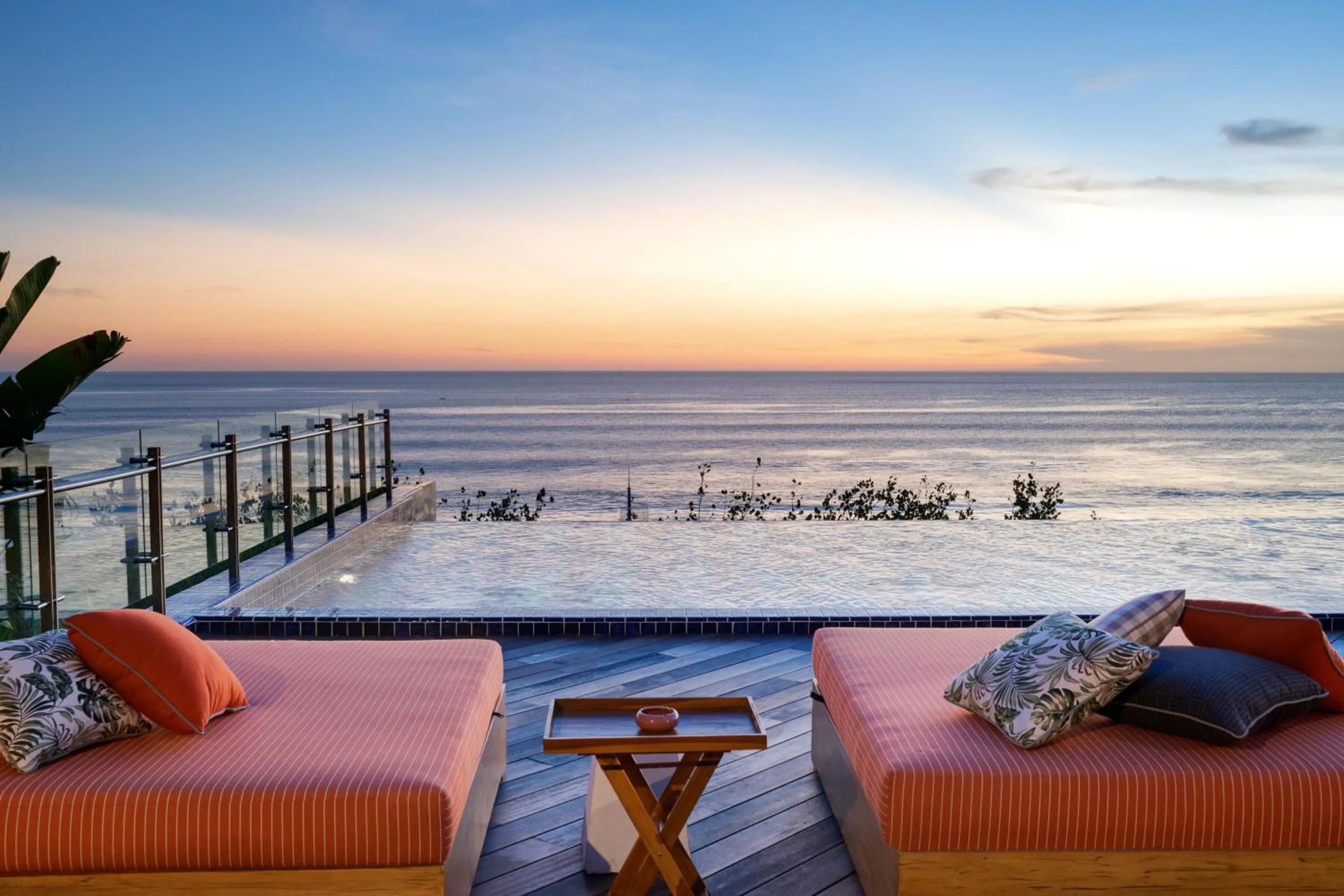 Sunset in Tribe Bali Kuta Beach