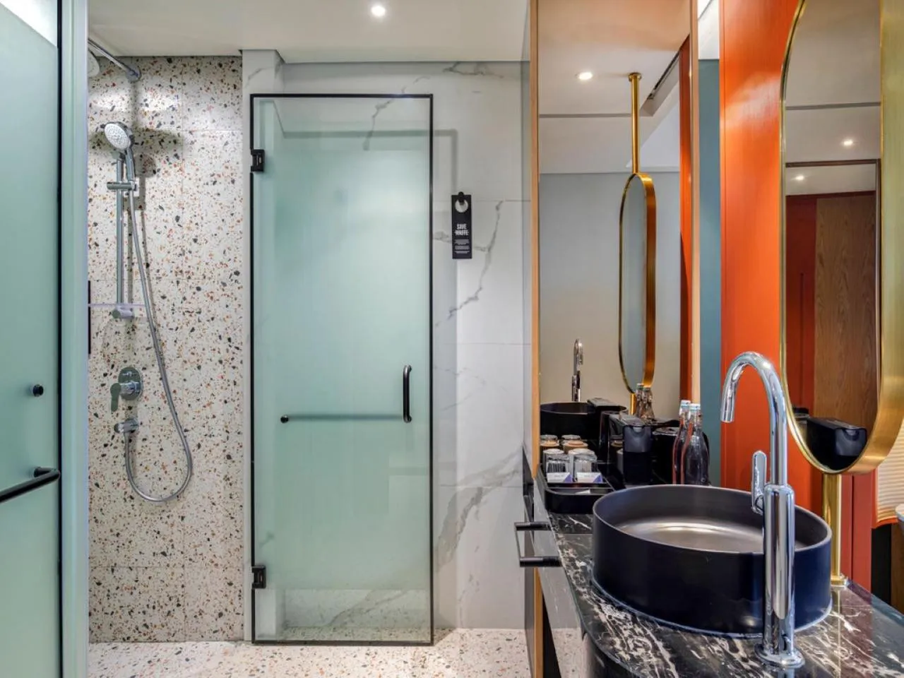 Shower in Tribe Bali Kuta Beach