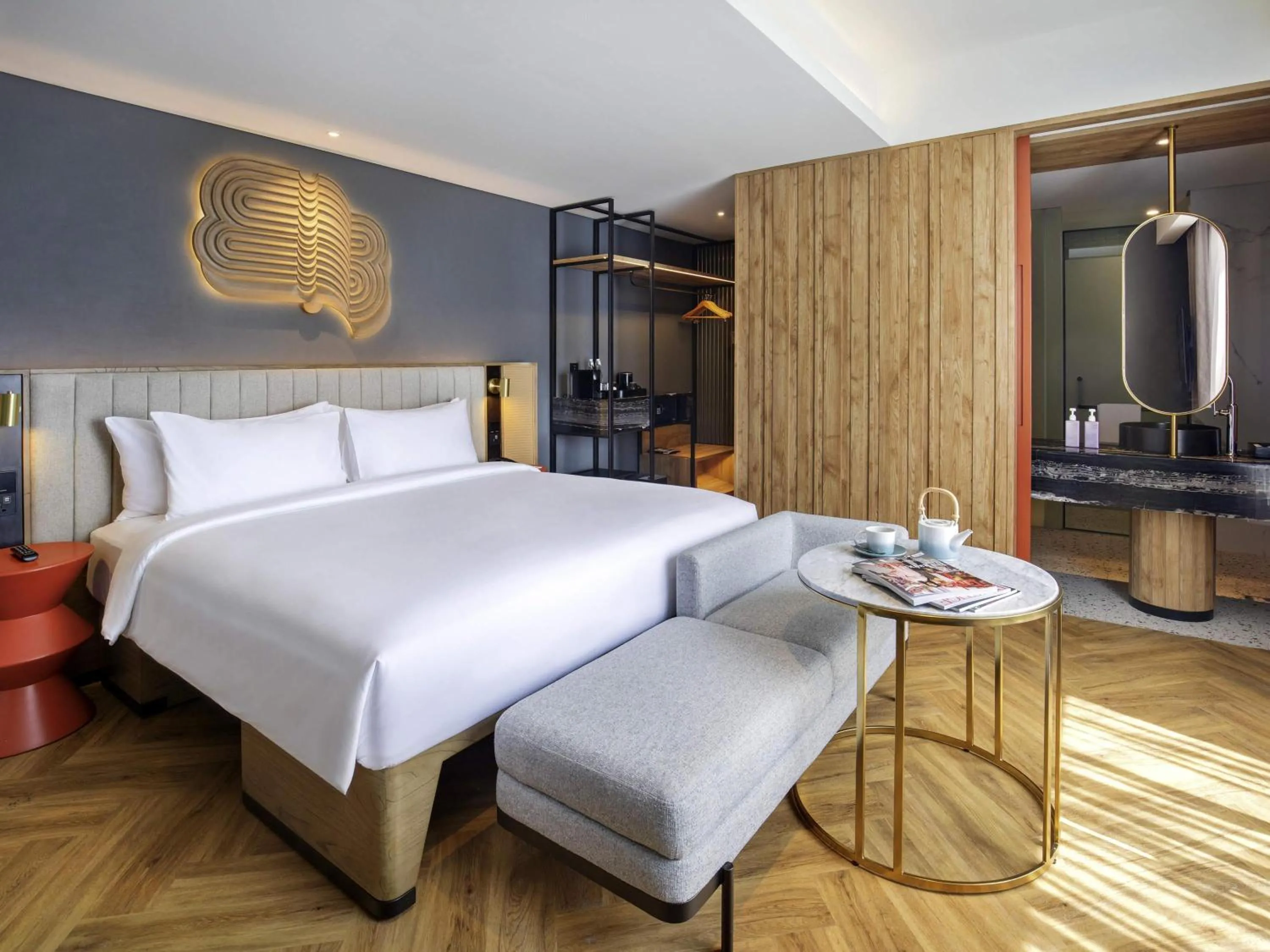 Photo of the whole room, Bed in Tribe Bali Kuta Beach