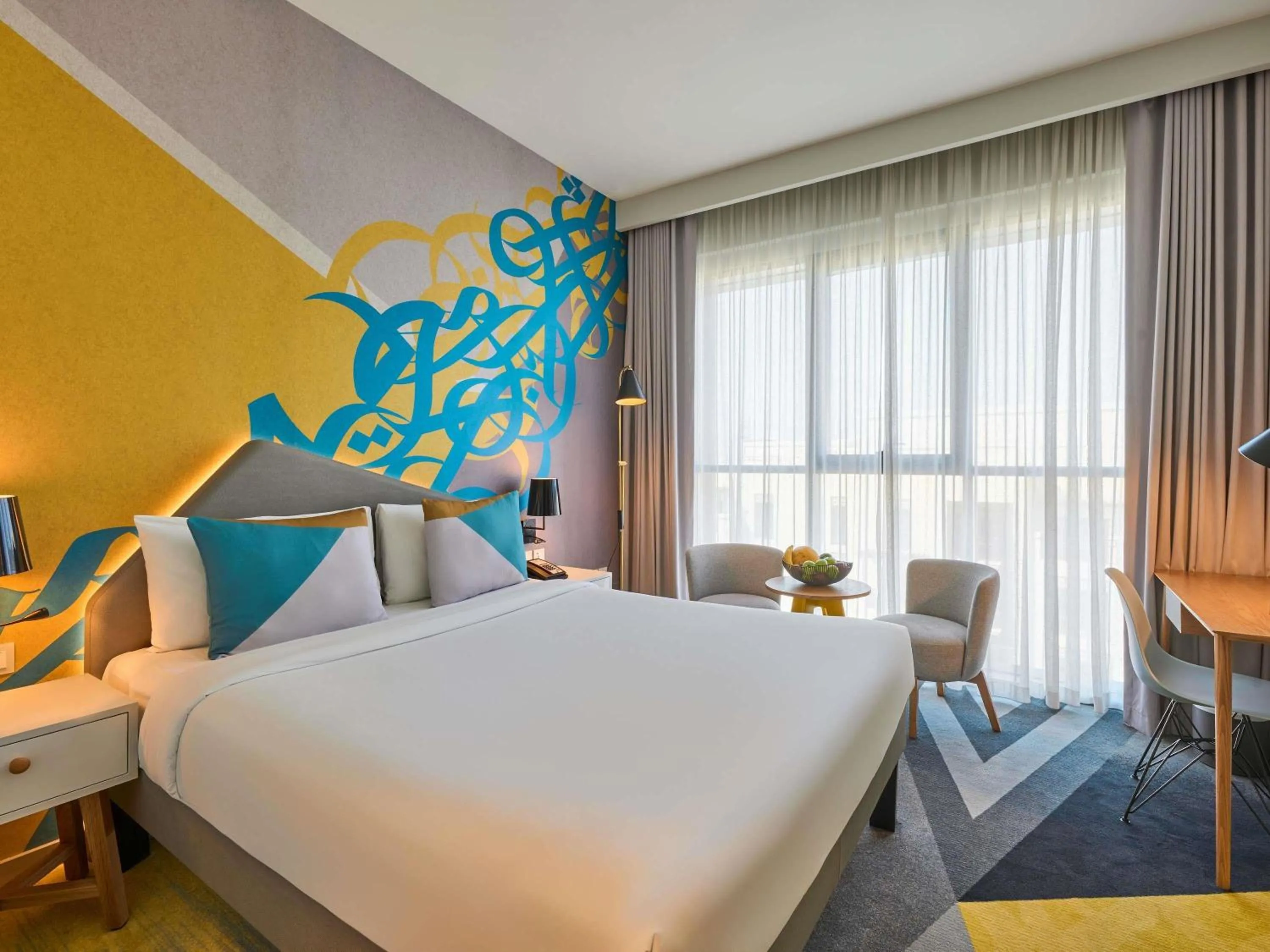 Bedroom, Bed in ibis Styles Dubai Deira