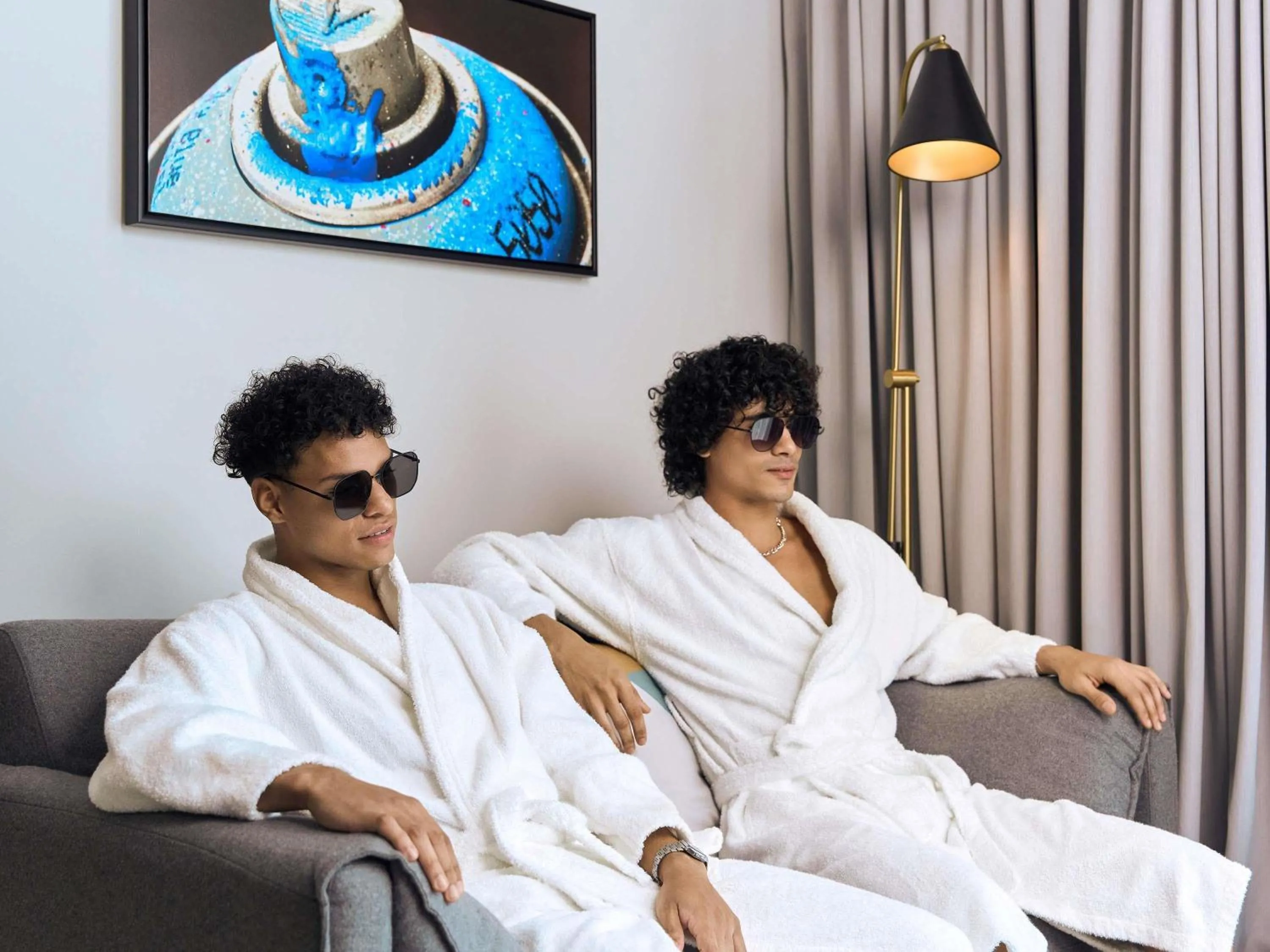 Bedroom in ibis Styles Dubai Deira