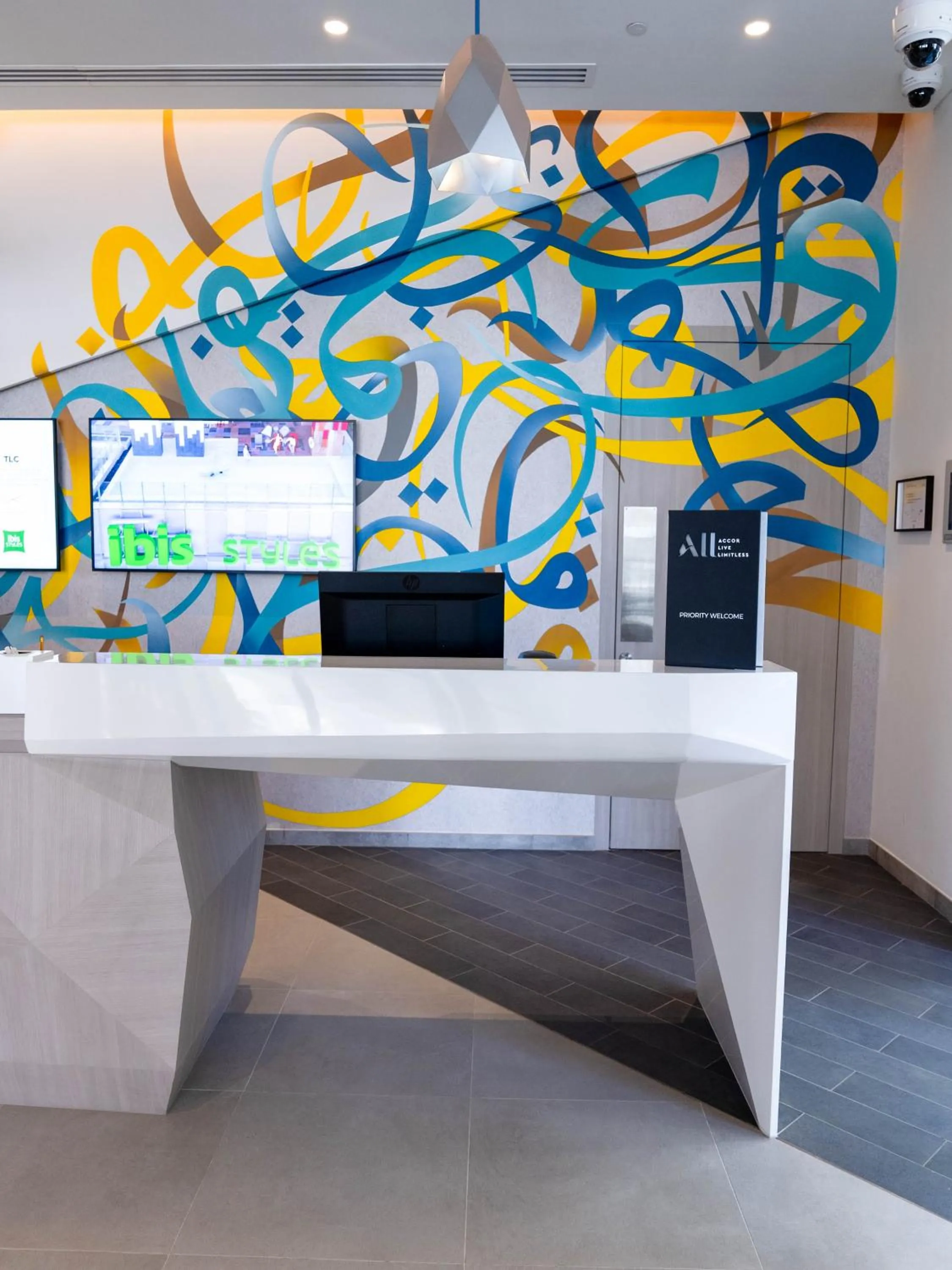 Lobby or reception in ibis Styles Dubai Deira