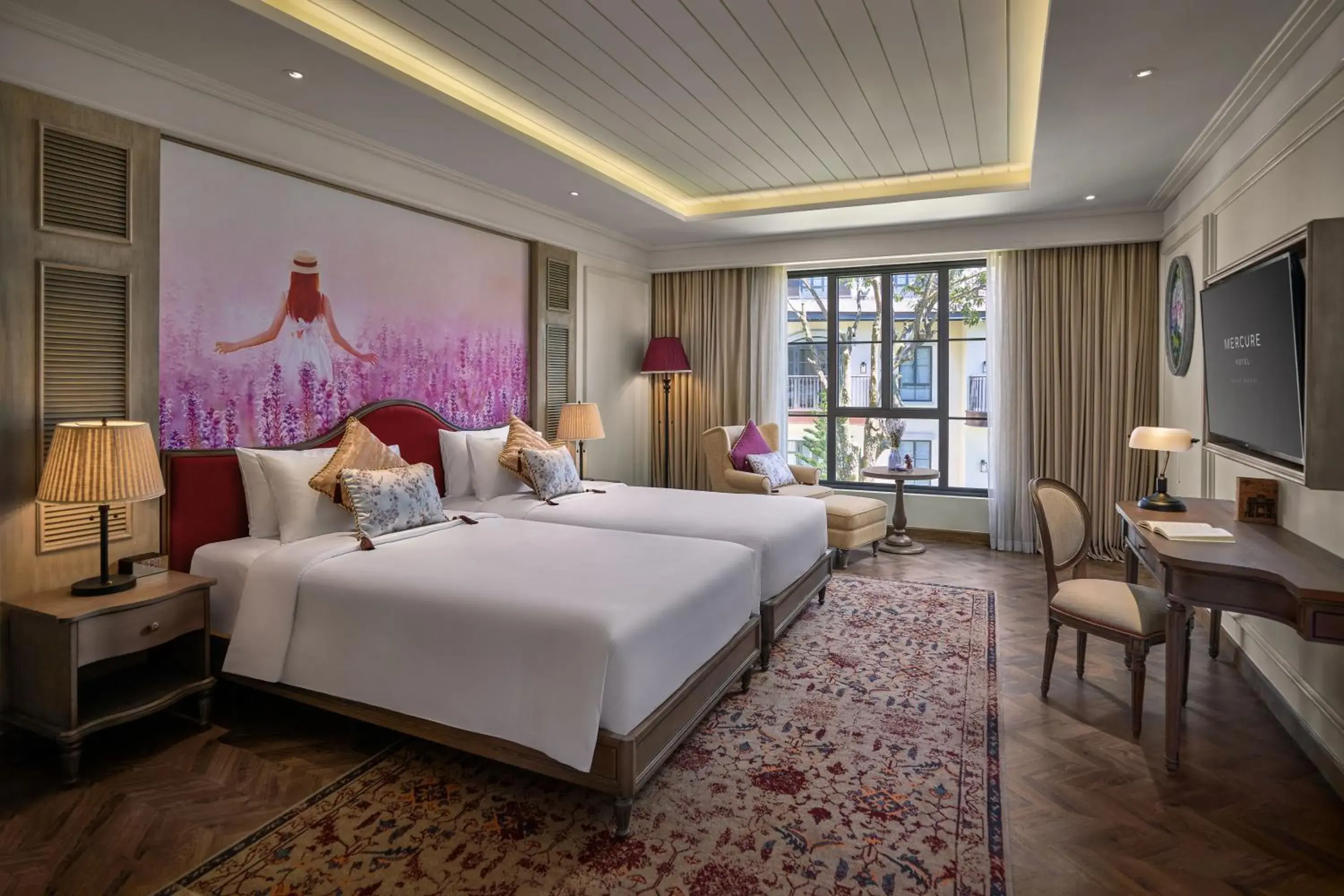 Deluxe Twin Room in Mercure Dalat Resort Deluxe Twin Room in Mercure Dalat Resort