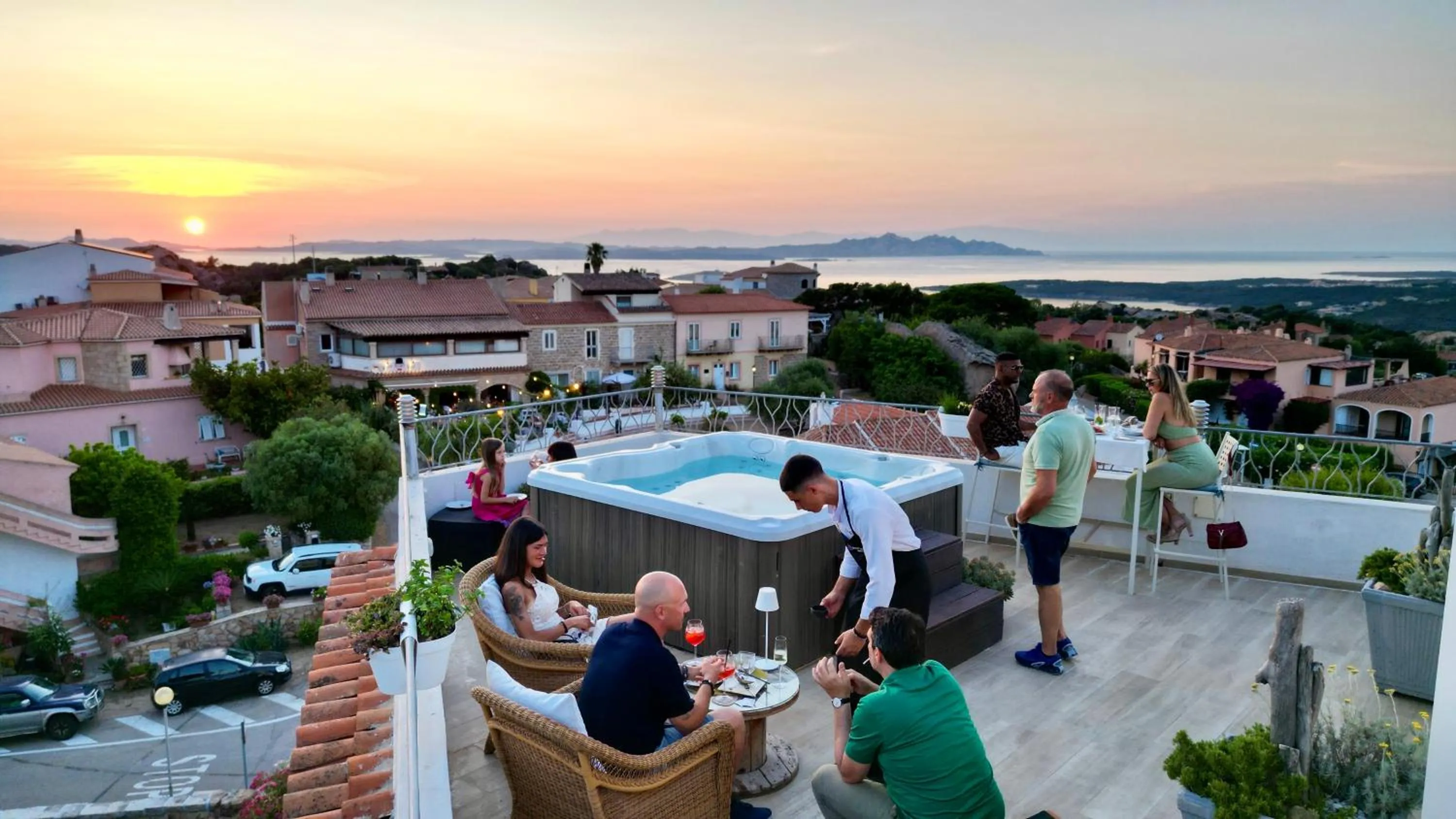 Restaurant/places to eat in Dolce Vita Boutique Hotel