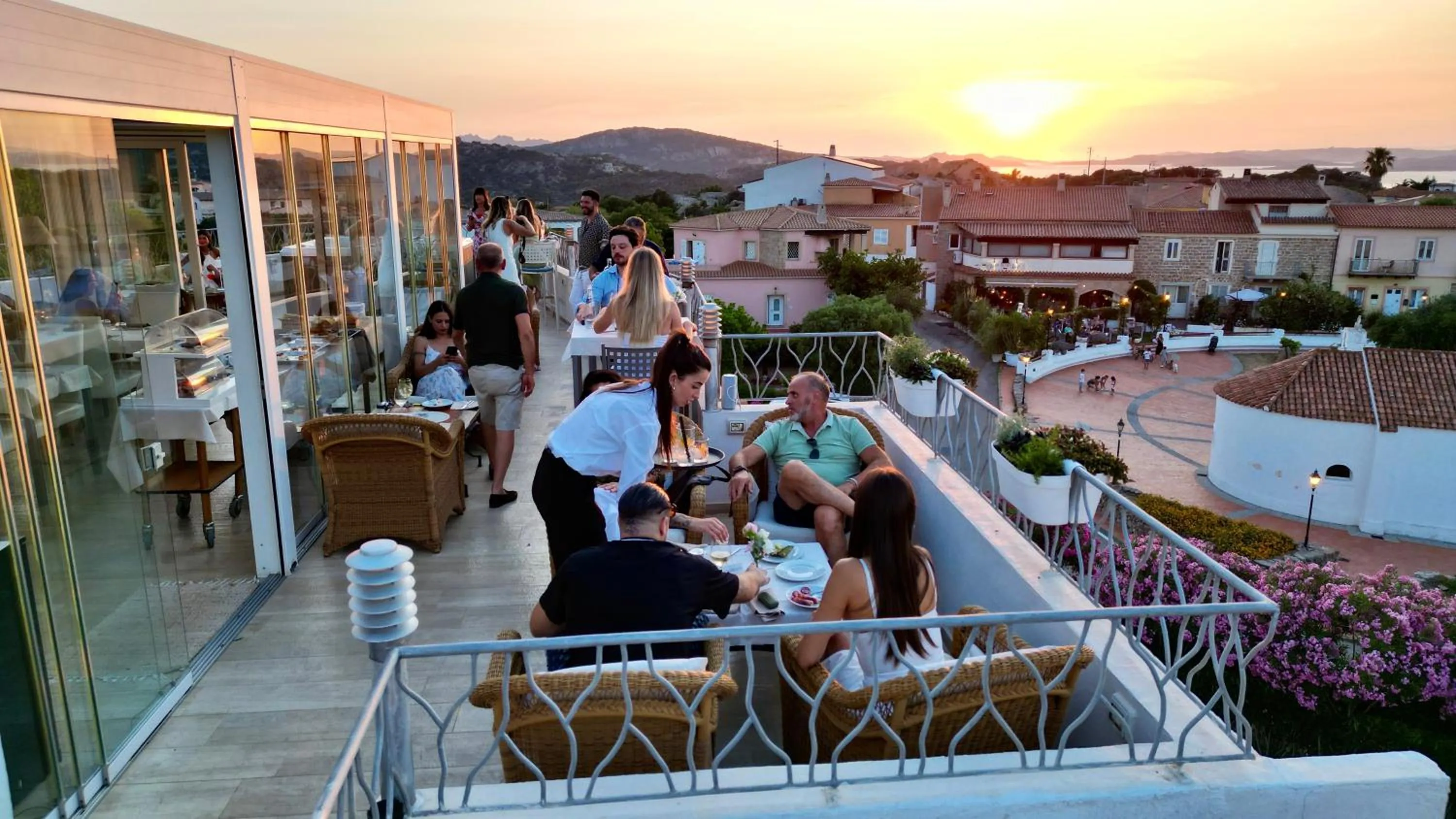 Restaurant/places to eat in Dolce Vita Boutique Hotel