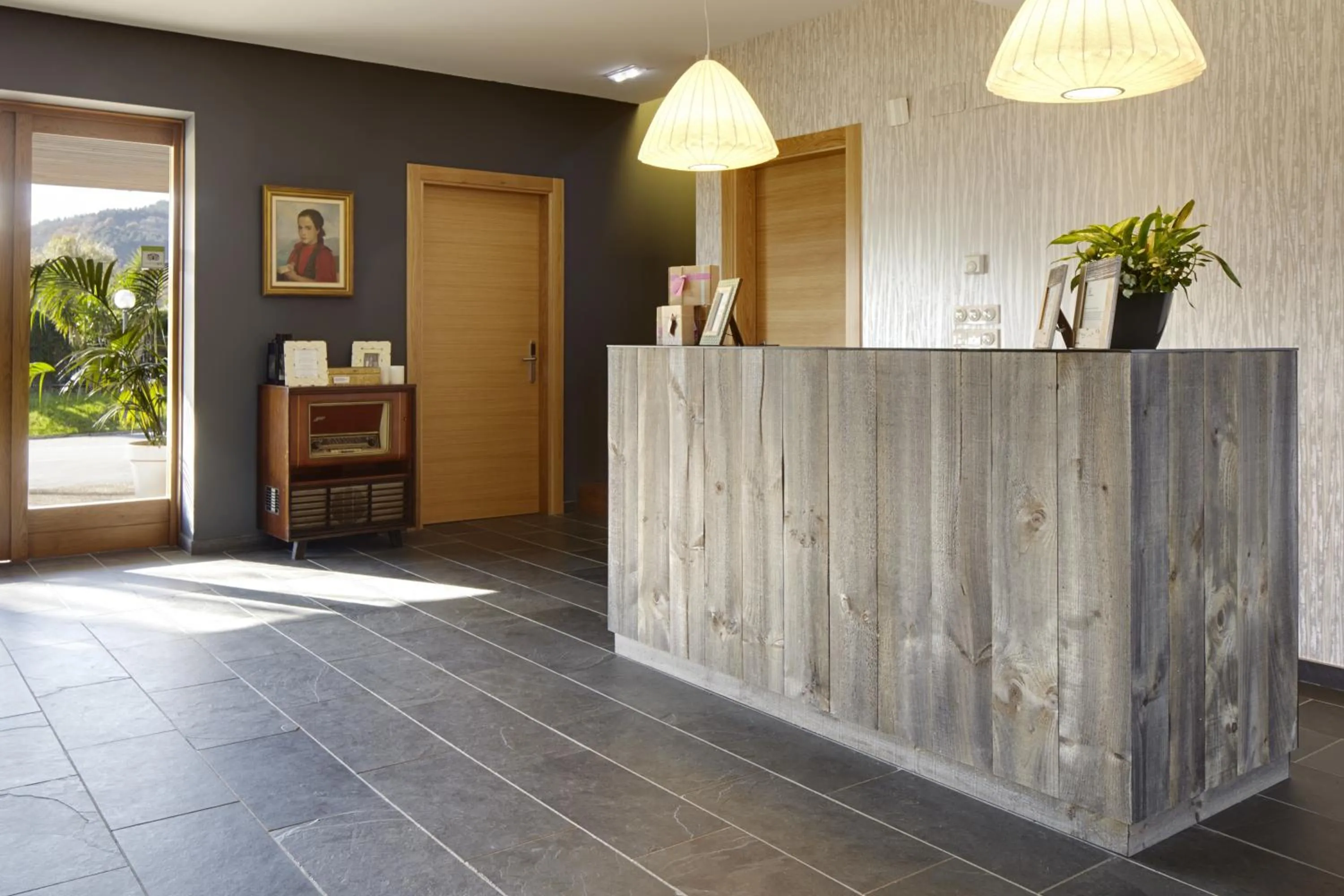 Lobby or reception in Hotel San Prudentzio