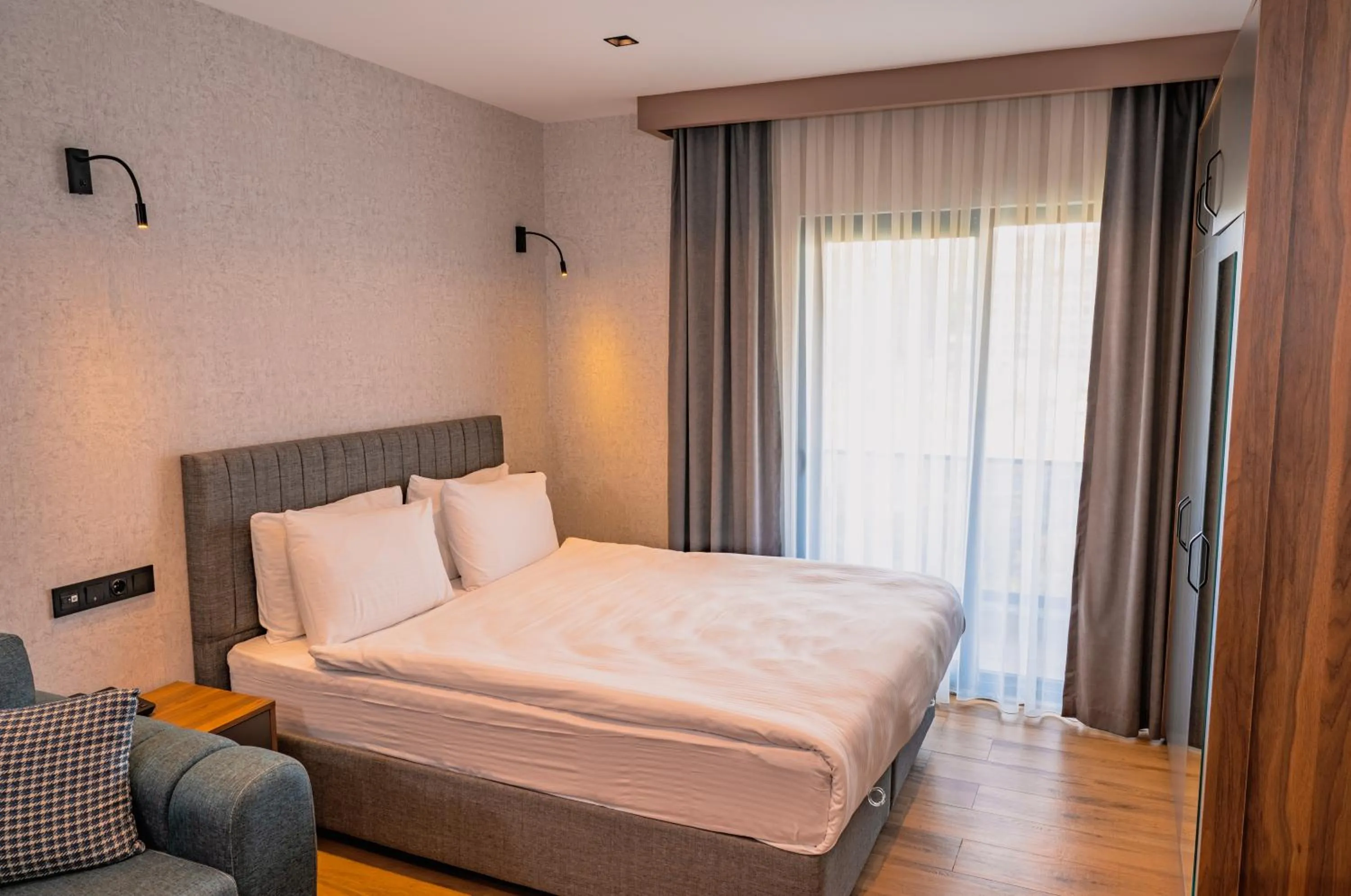 Bed in Görükle Alpaş Yaşam Hotel