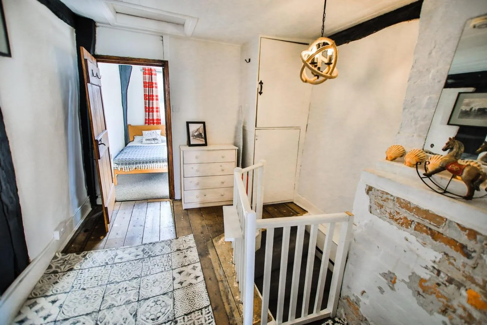 Bedroom, Bed in Fishermans Cottage - Hastings