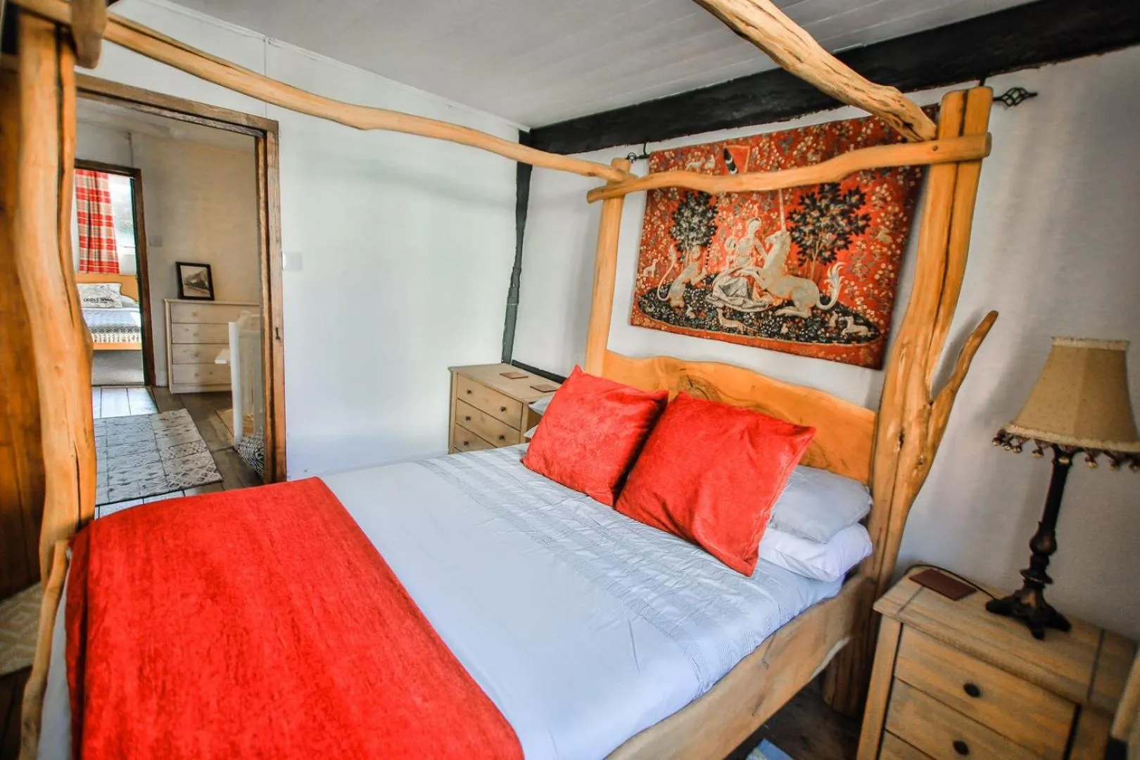 Bedroom, Bed in Fishermans Cottage - Hastings