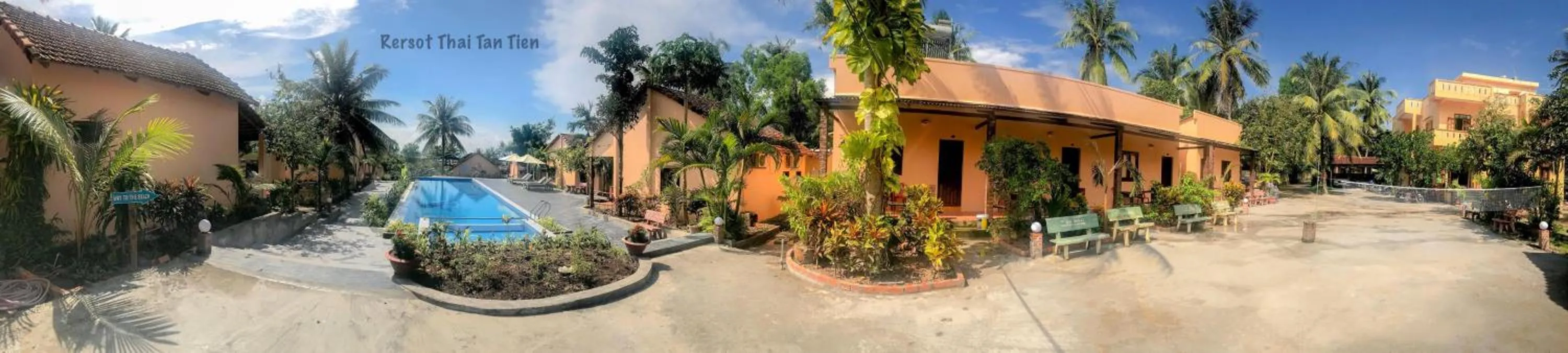 Facade/entrance in Thai Tan Tien Hotel