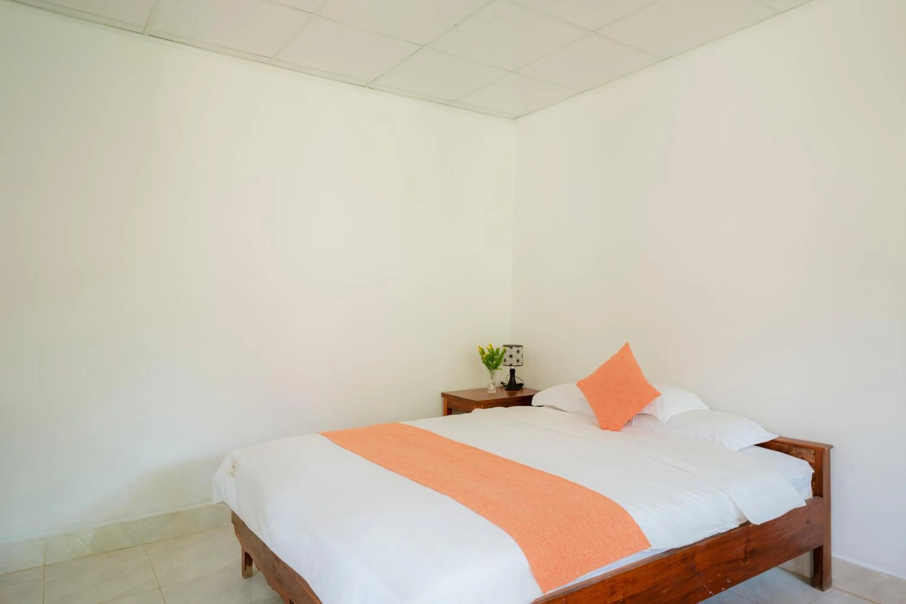 Bed in Thai Tan Tien Hotel