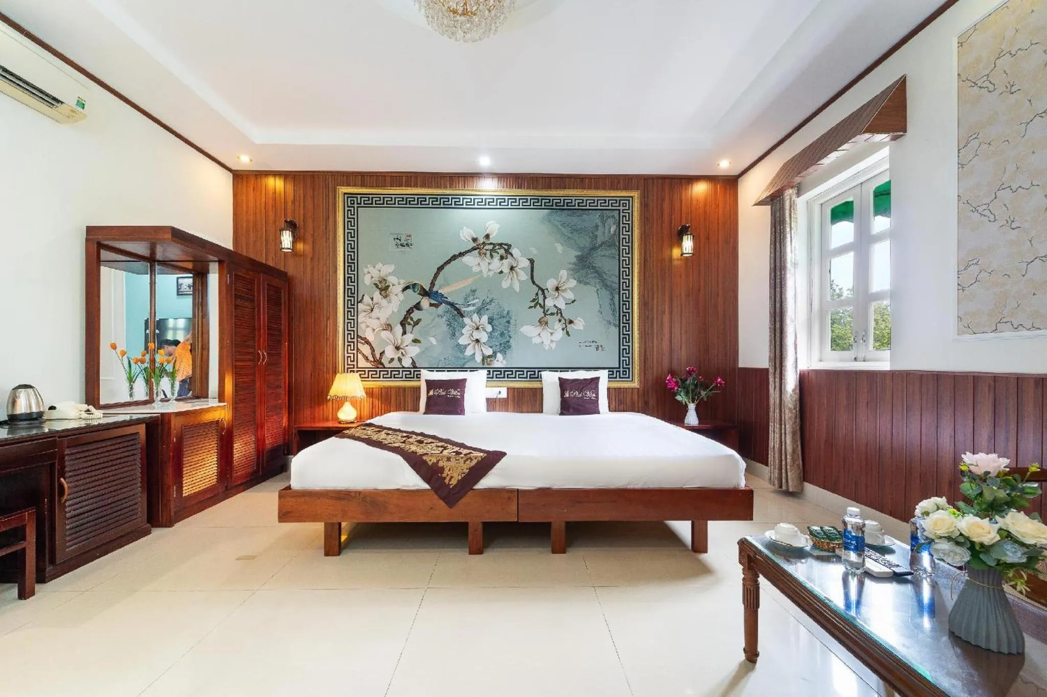Bed in Phu Van Resort & Spa Phu Quoc