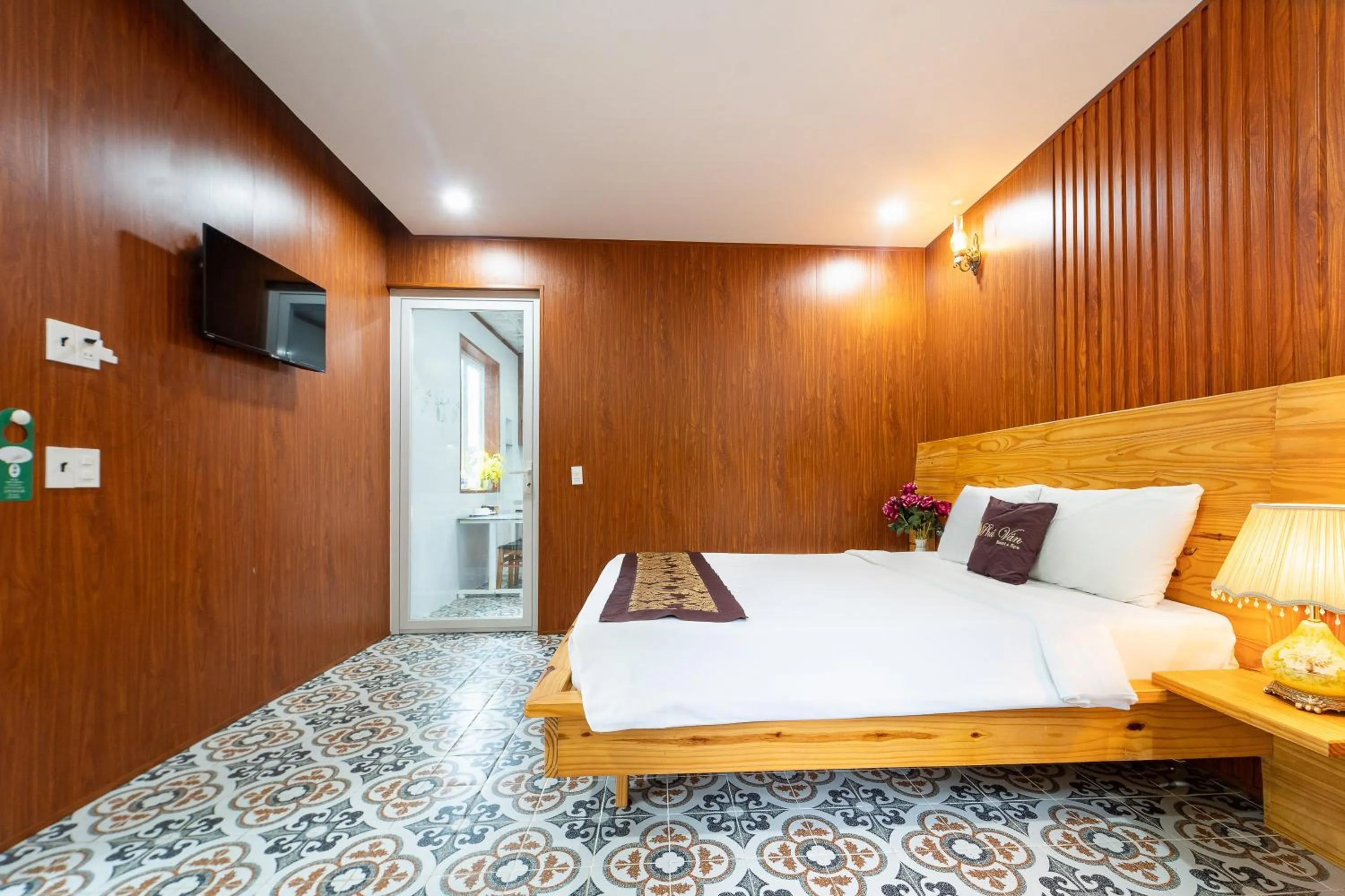 Communal lounge/ TV room, Bed in Phu Van Resort & Spa Phu Quoc