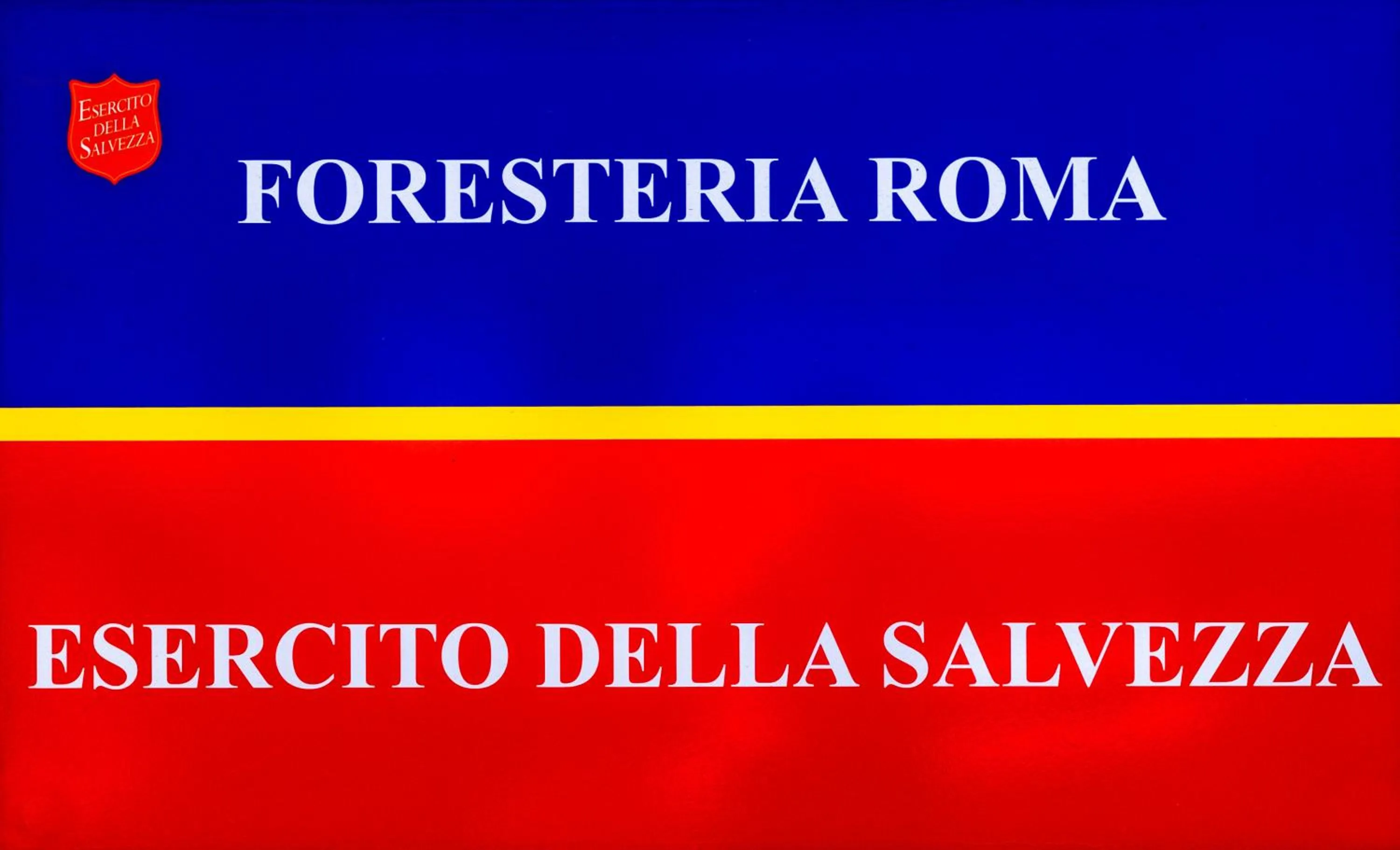 Property logo or sign in Foresteria Roma Esercito della Salvezza