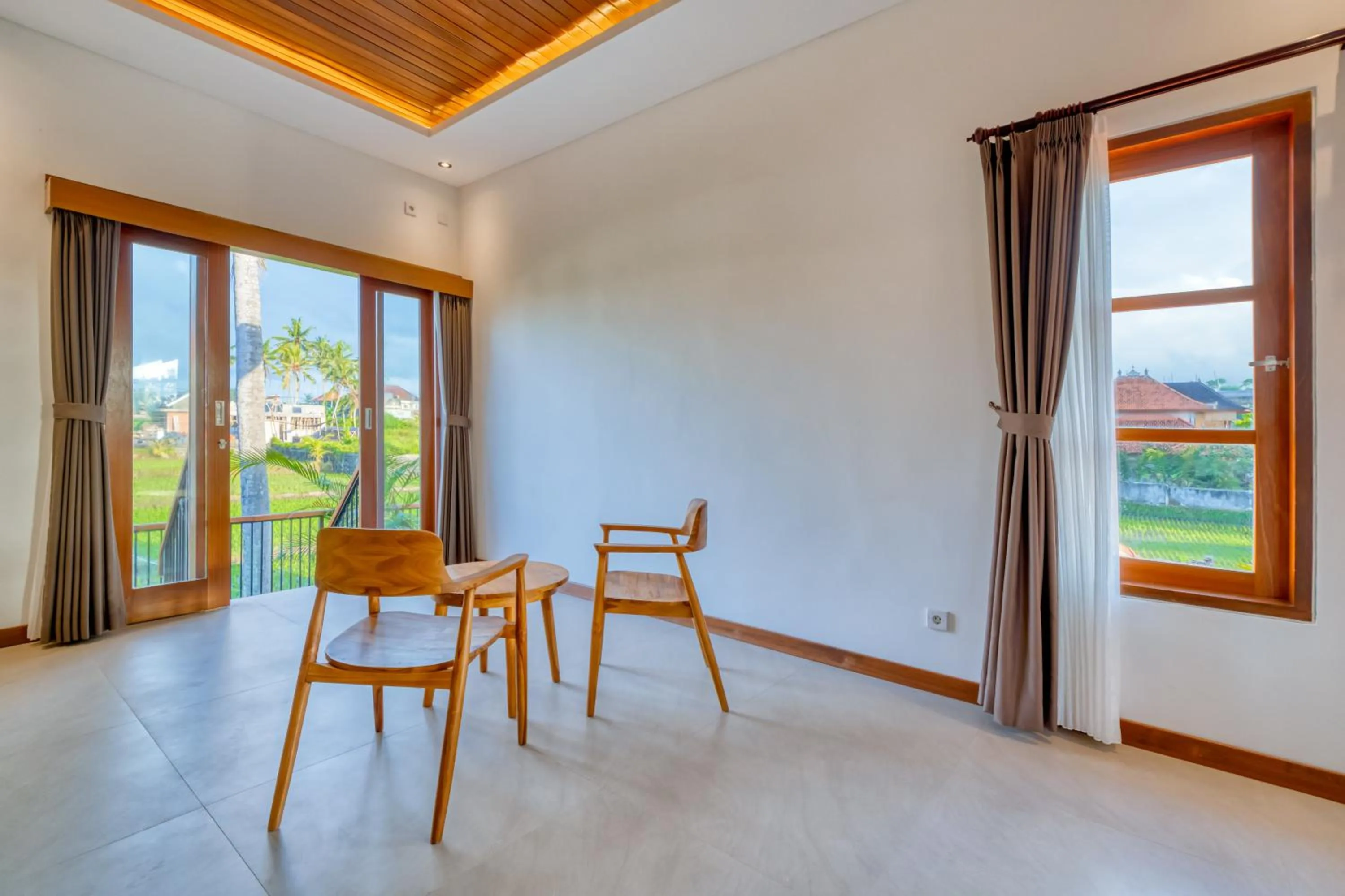 Seating area in Villa Mirah Ubud