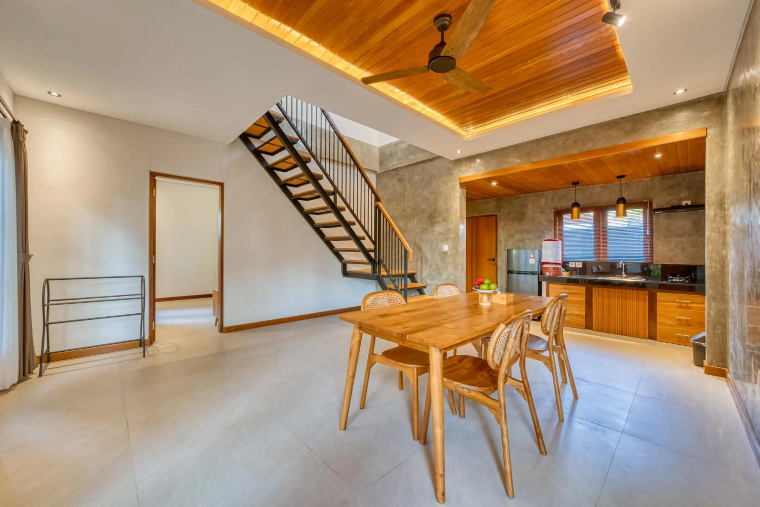 Kitchen or kitchenette in Villa Mirah Ubud