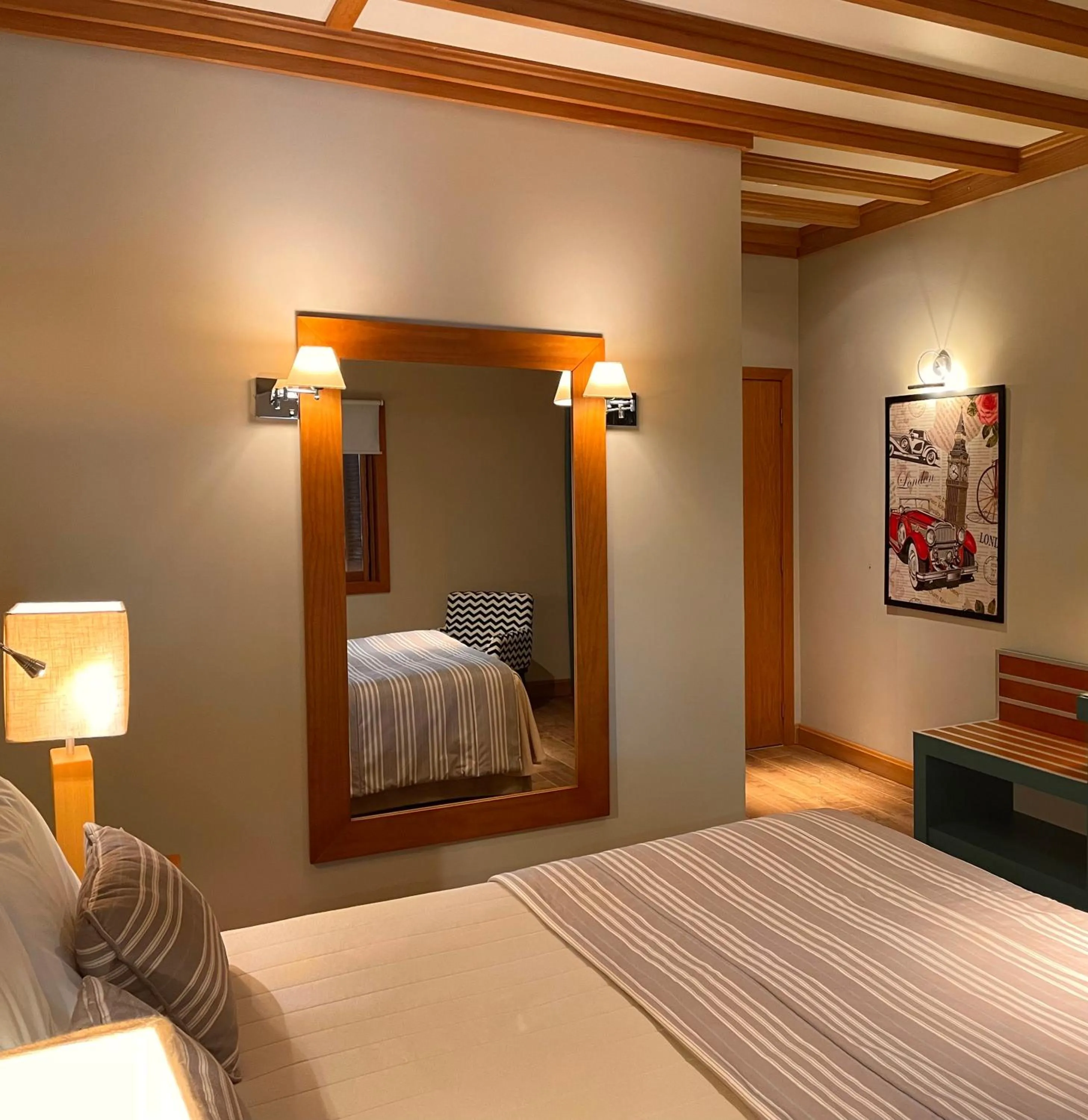 Bedroom, Bed in Hotel Boutique Britanico