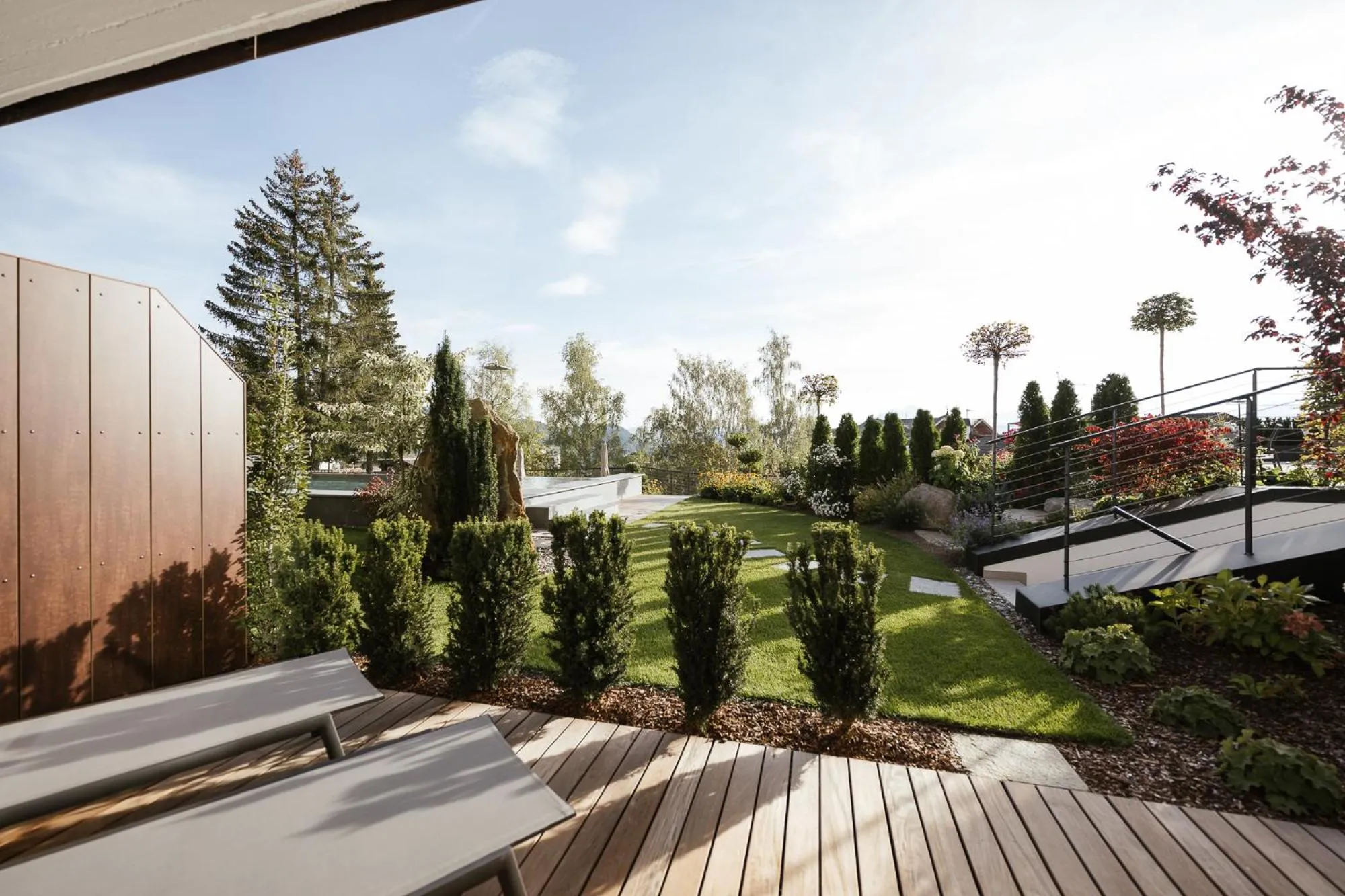 Garden in Hotel Salten