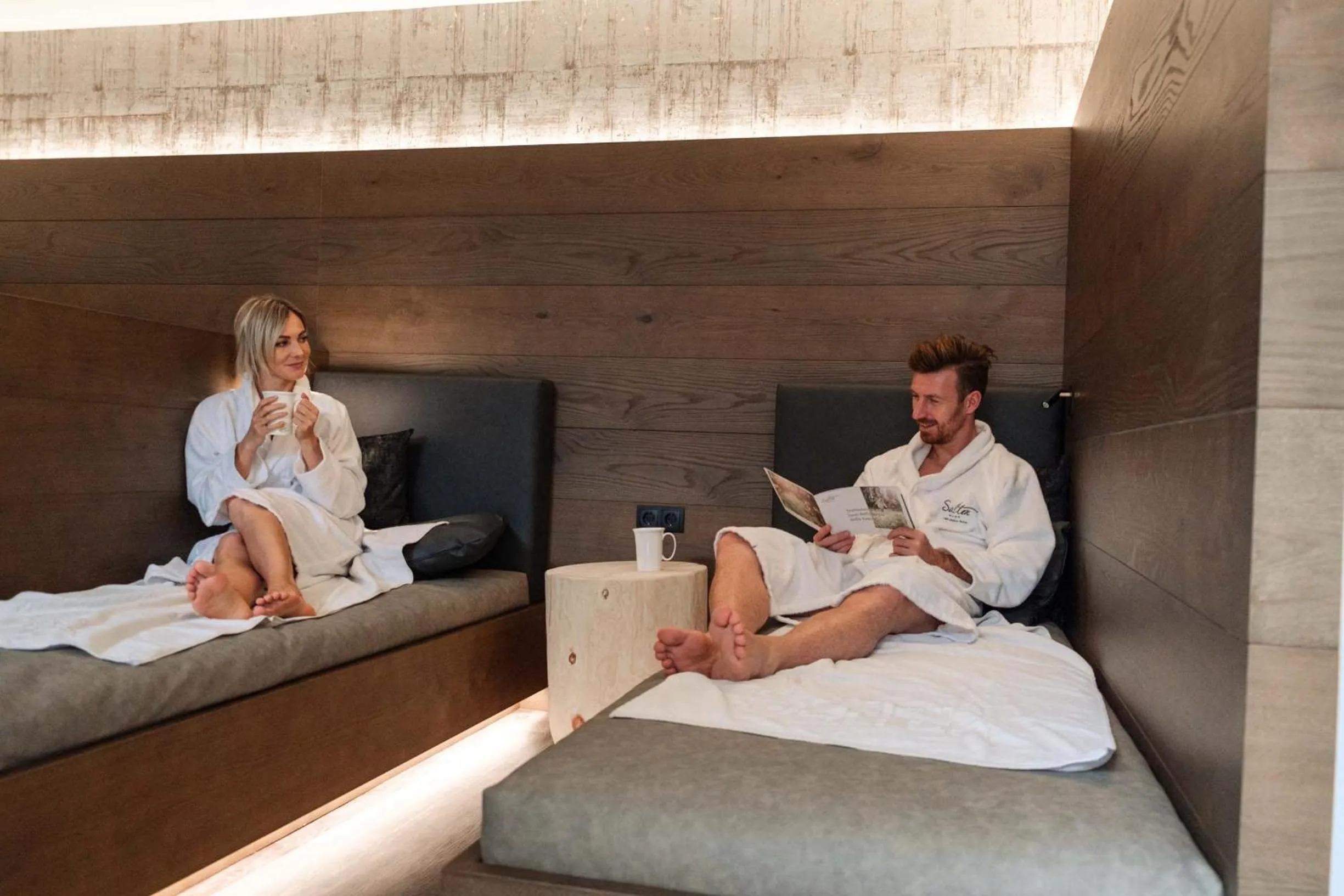 Swimming pool in Hotel Salten