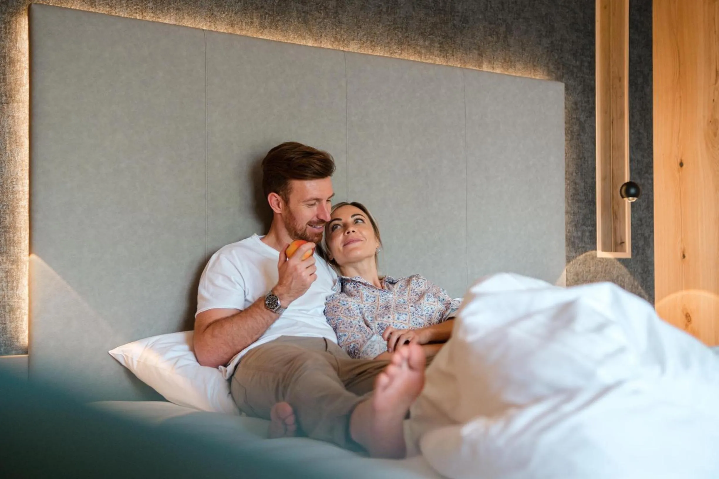 People, Bed in Hotel Salten