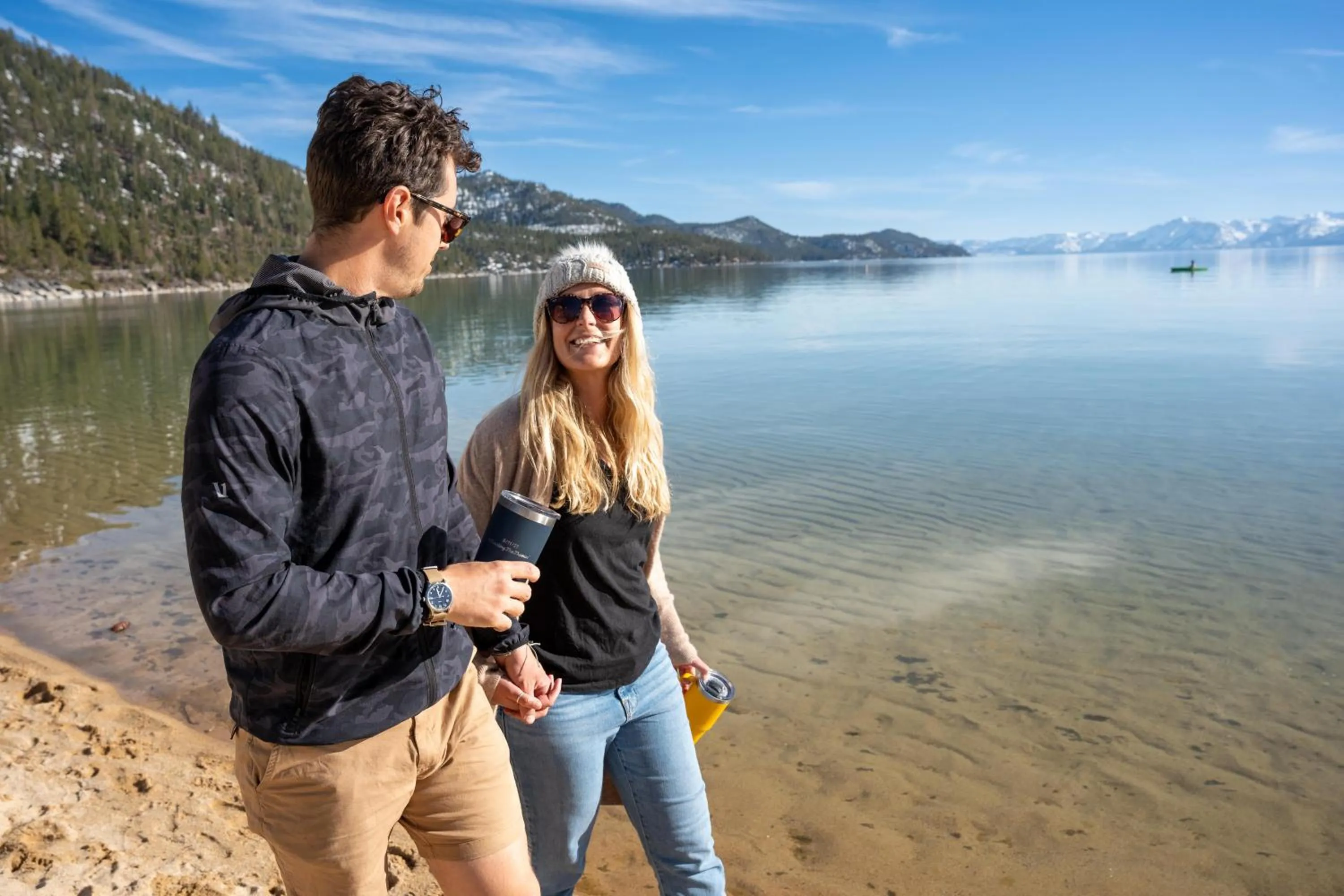 People in The Incline Lodge