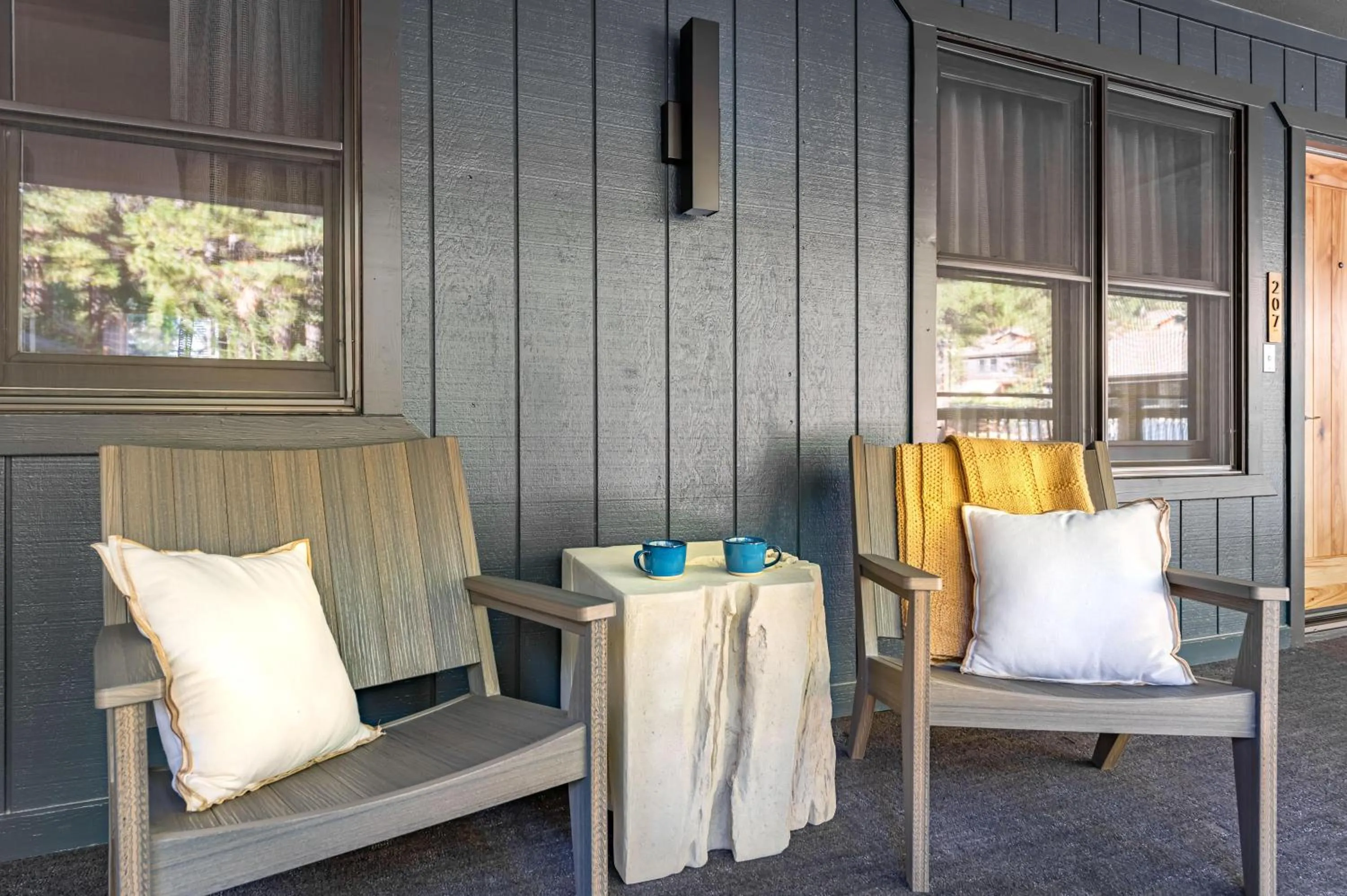 Balcony/Terrace in The Incline Lodge