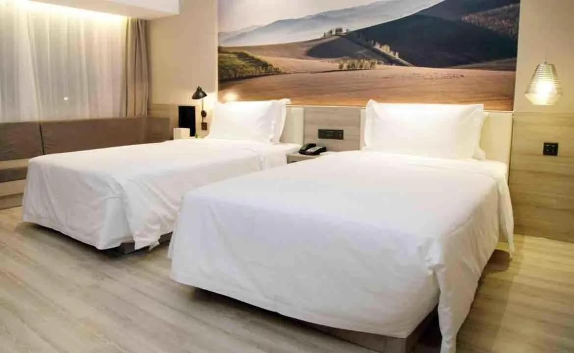 Bed in Atour Hotel Hohhot Drum Tower Manduhai