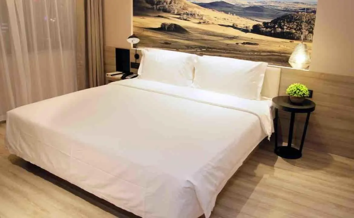 Bed in Atour Hotel Hohhot Drum Tower Manduhai